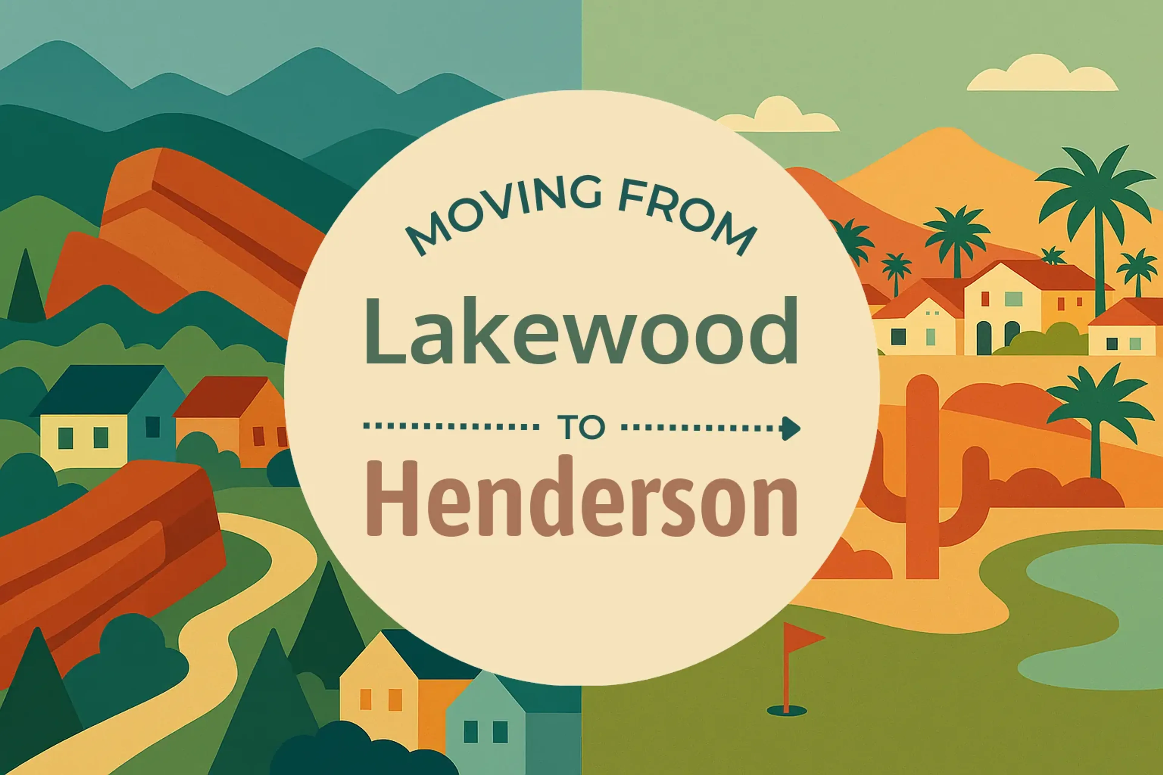 Side-by-side comparison of Lakewood to Henderson moving companies