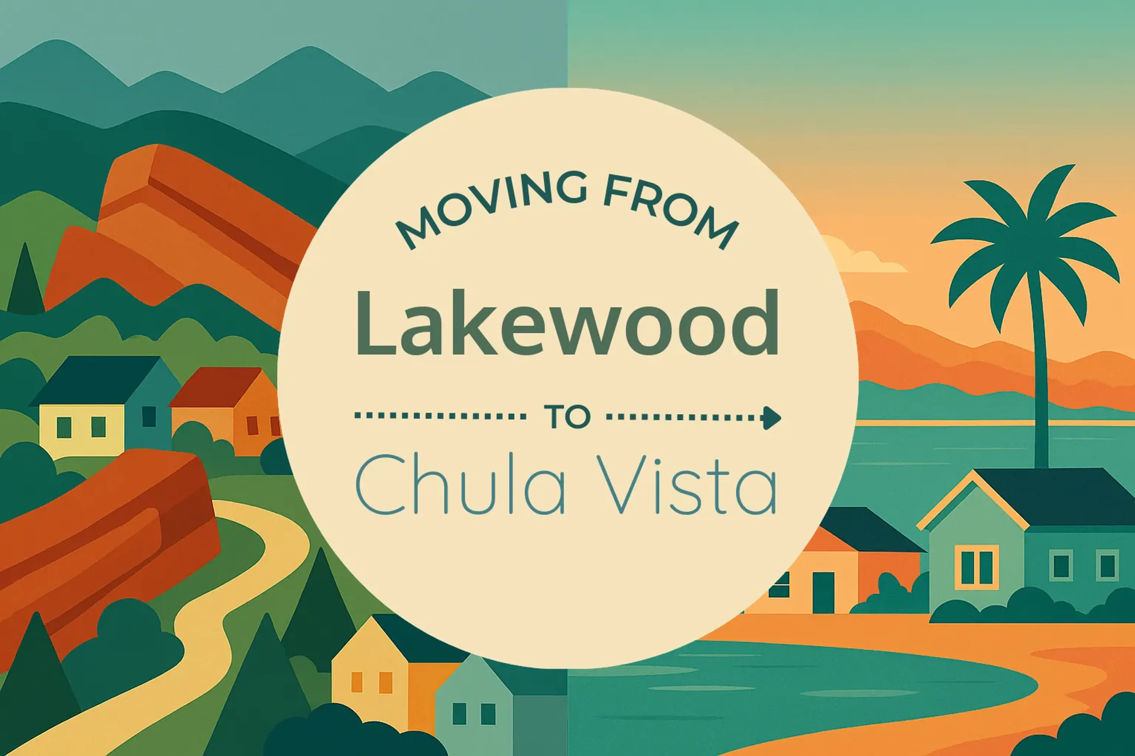 Side-by-side comparison of Lakewood to Chula Vista moving companies