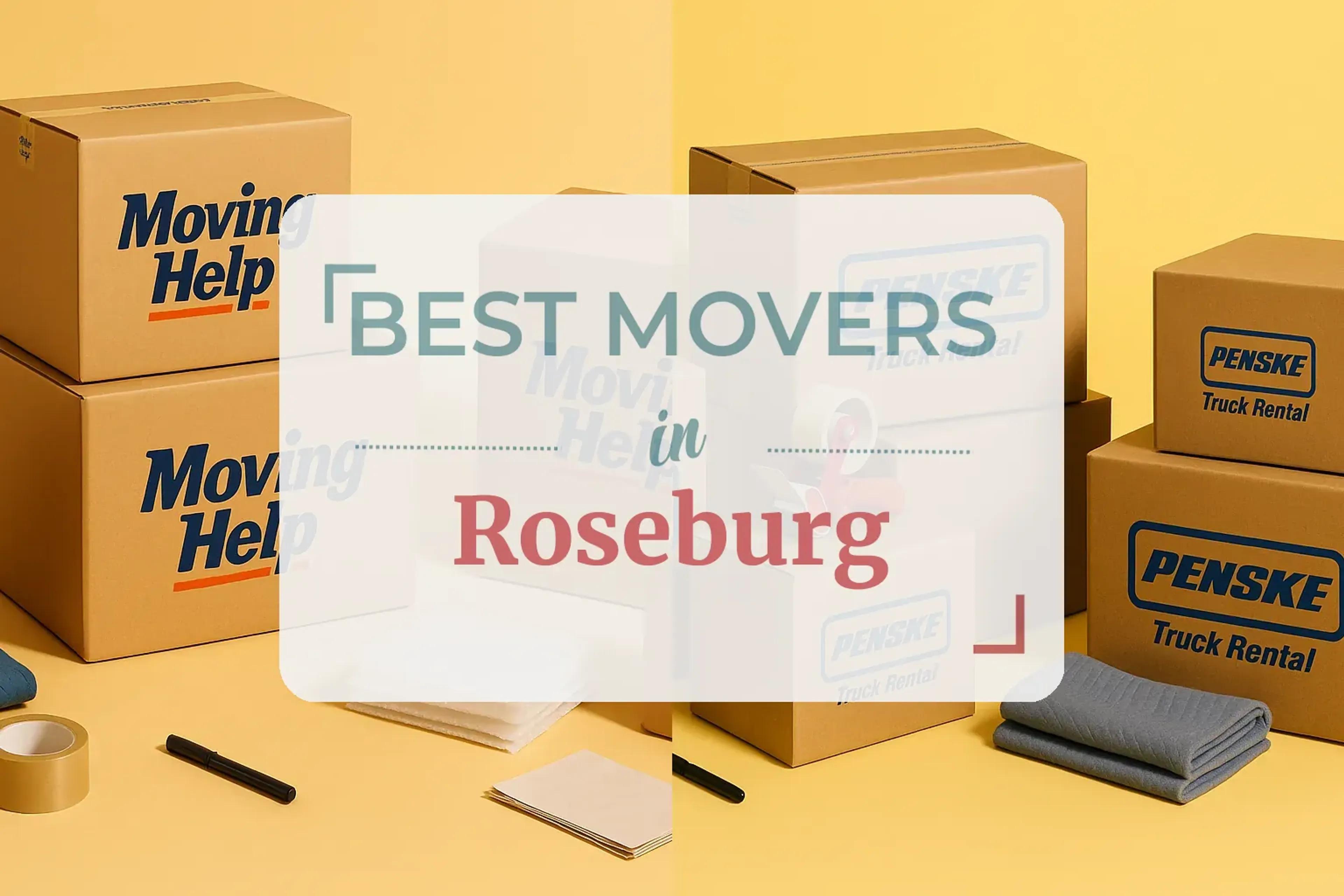 Side-by-side comparison of Roseburg moving companies