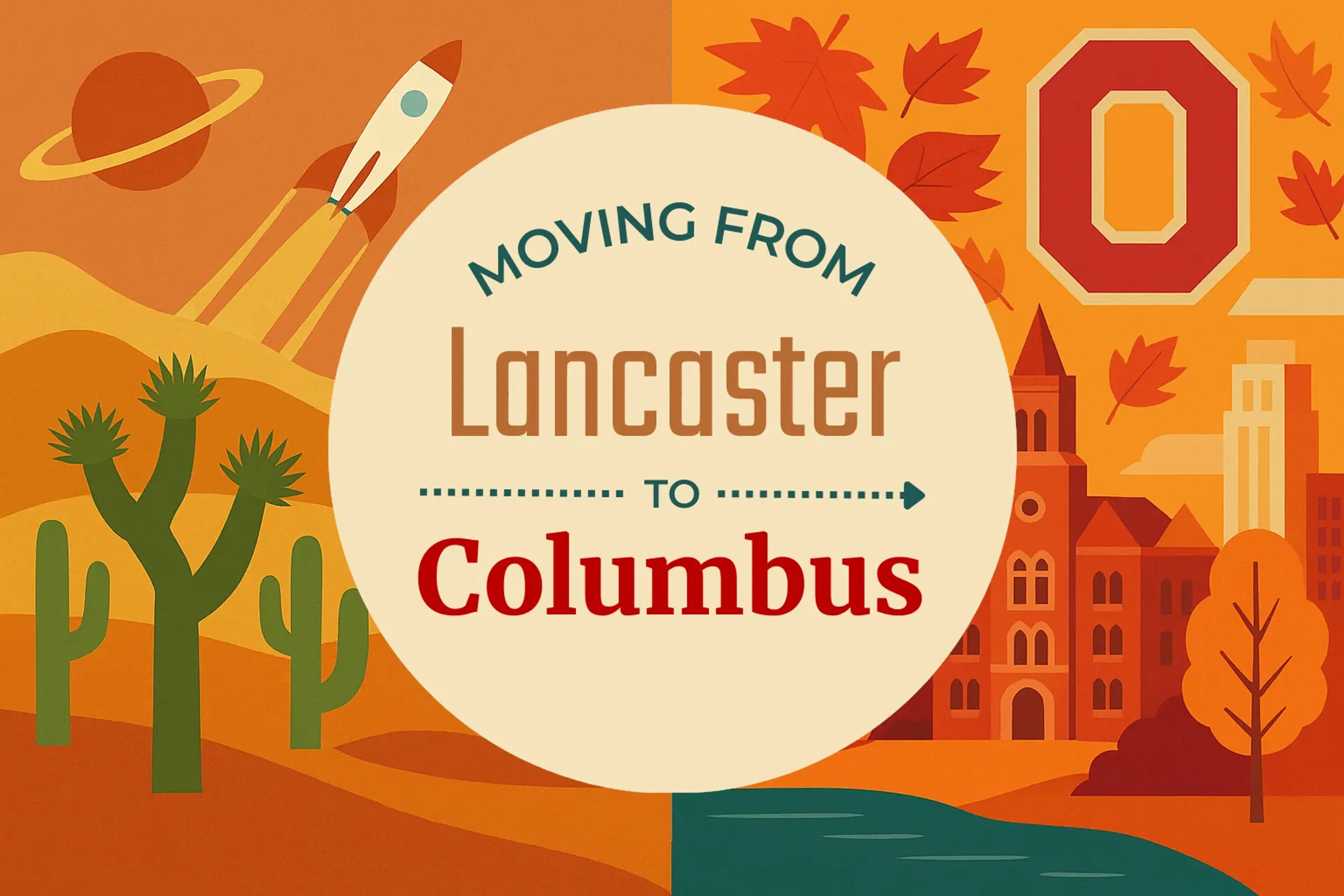 Side-by-side comparison of Lancaster to Columbus moving companies