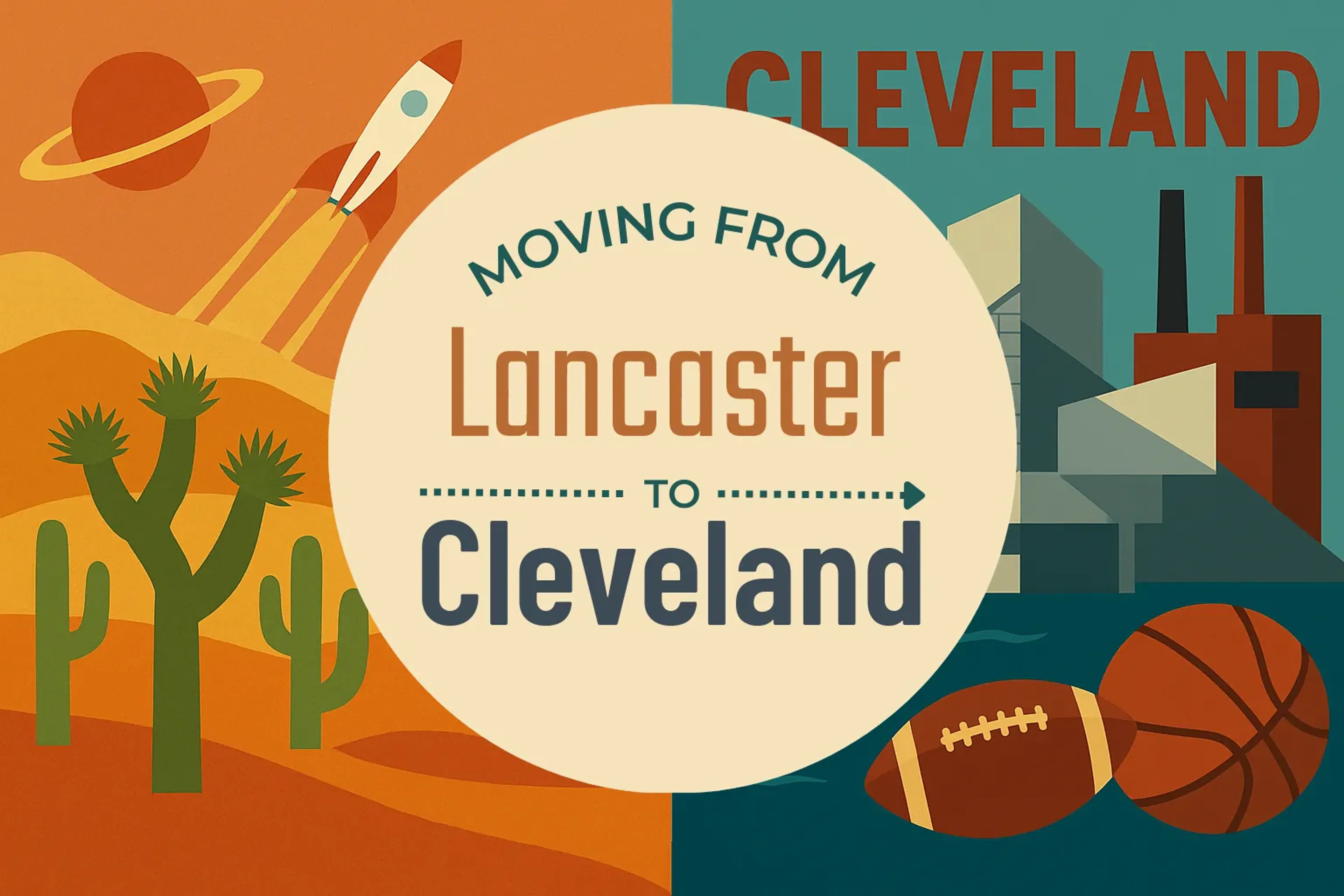 Side-by-side comparison of Lancaster to Cleveland moving companies