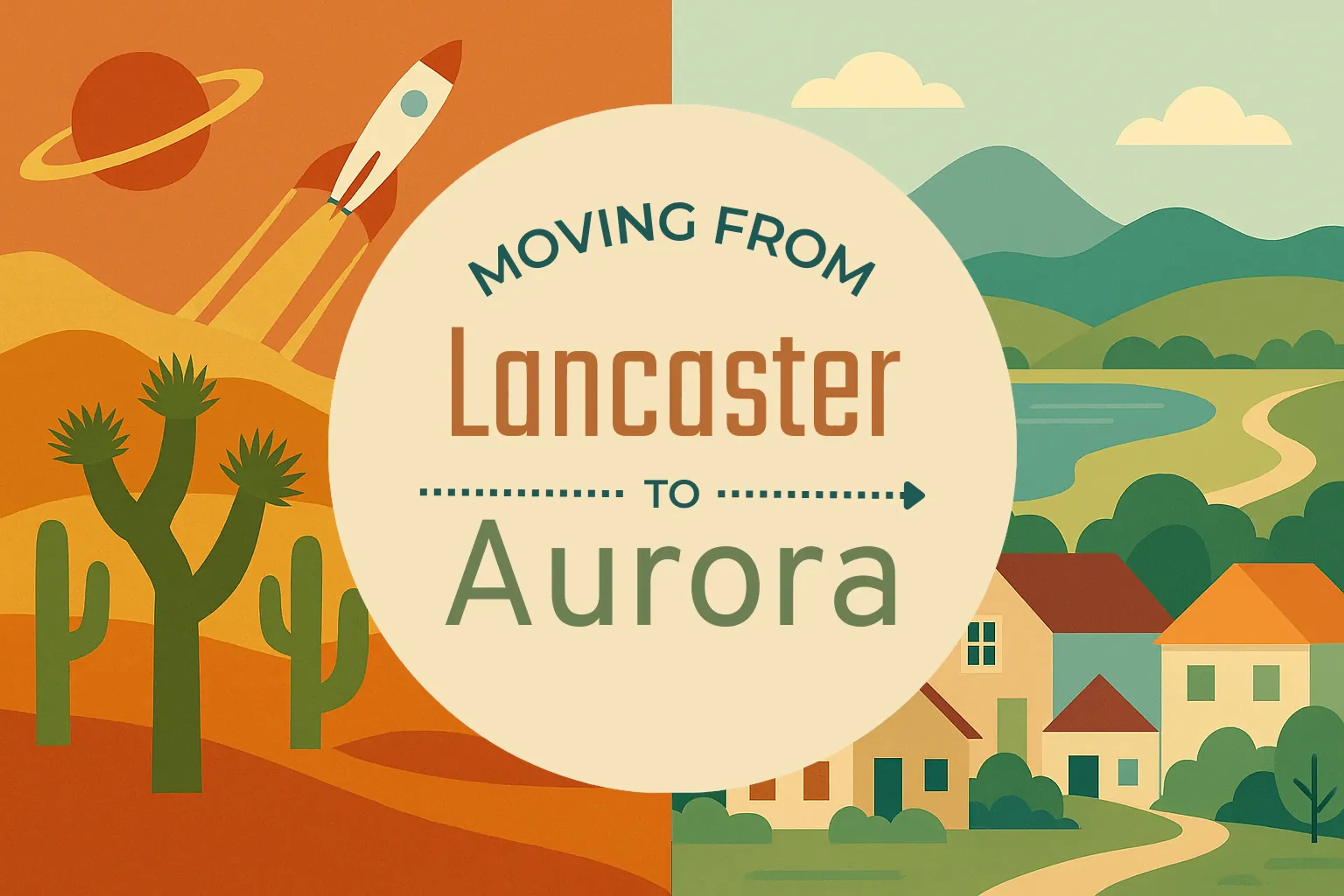 Side-by-side comparison of Lancaster to Aurora moving companies