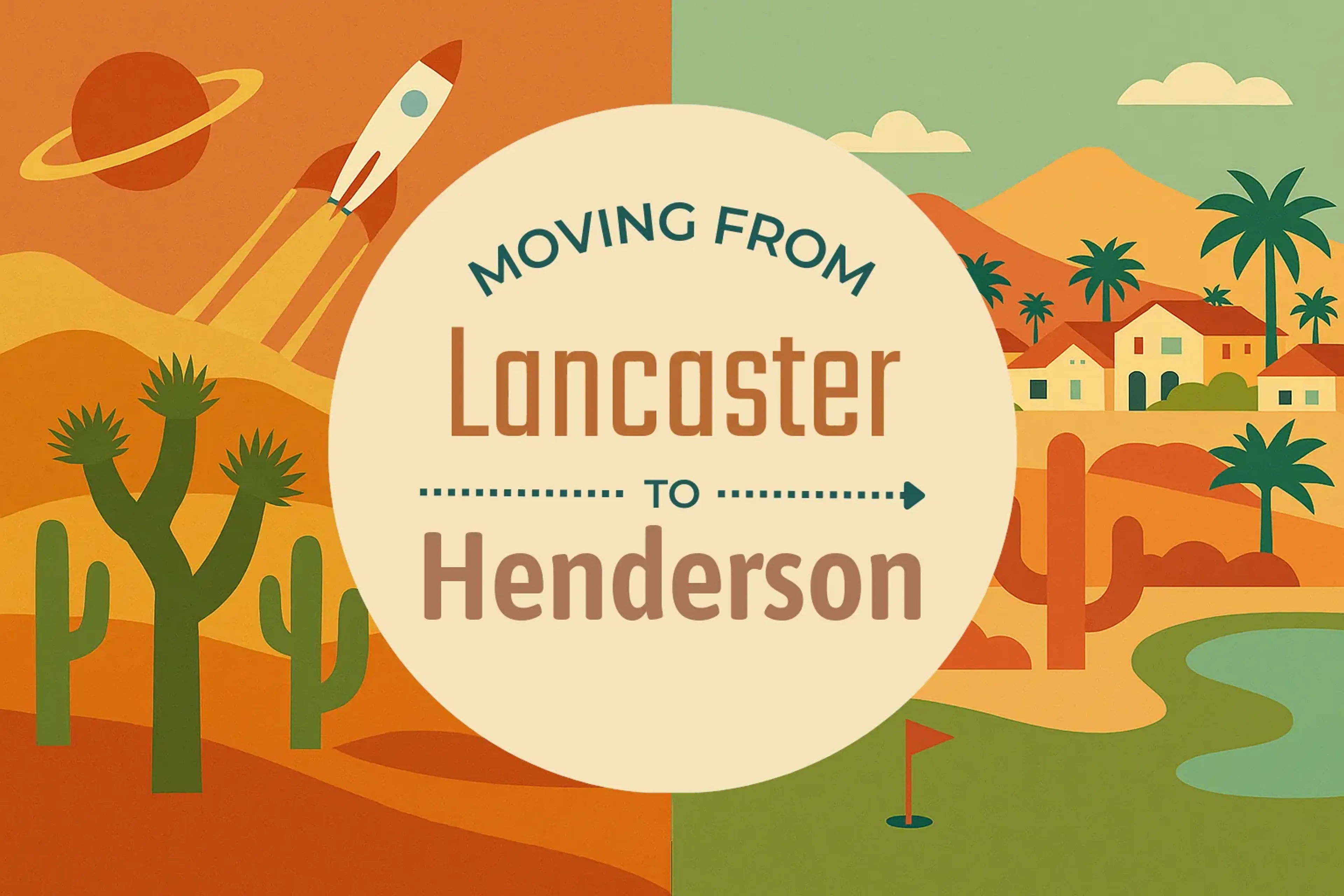Side-by-side comparison of Lancaster to Henderson moving companies