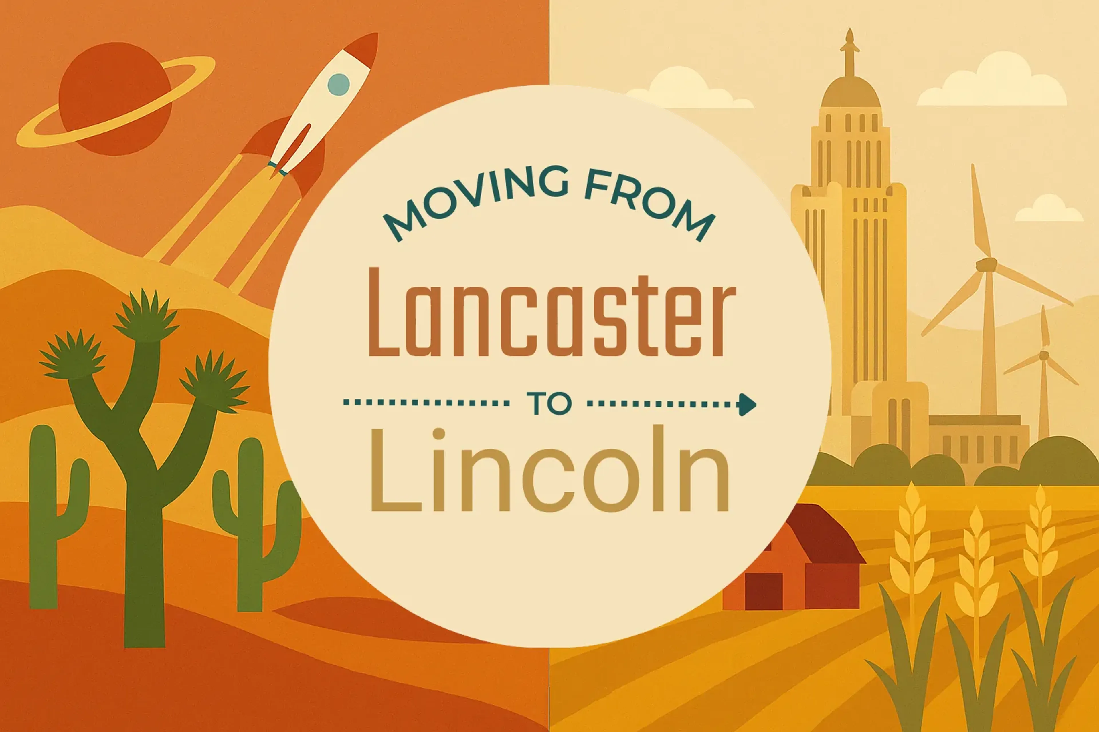 Side-by-side comparison of Lancaster to Lincoln moving companies