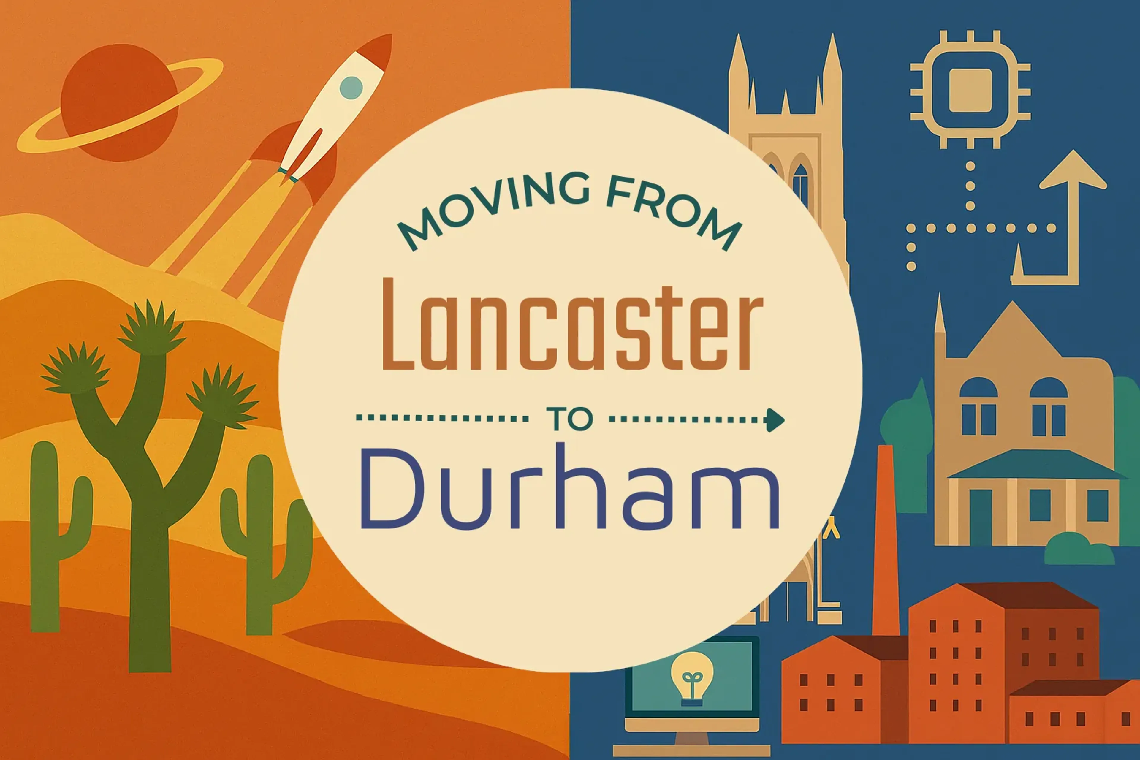 Side-by-side comparison of Lancaster to Durham moving companies