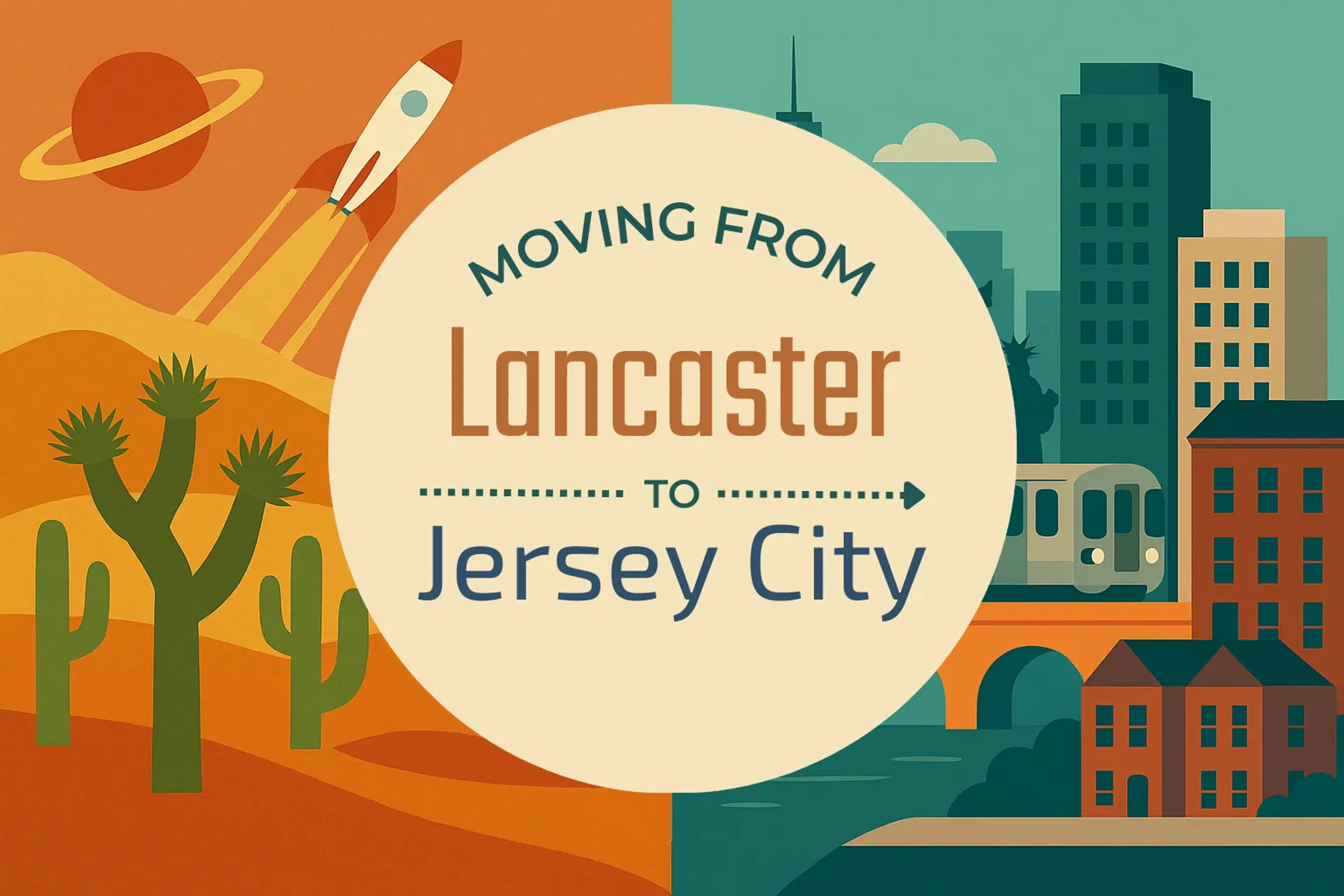 Side-by-side comparison of Lancaster to Jersey City moving companies