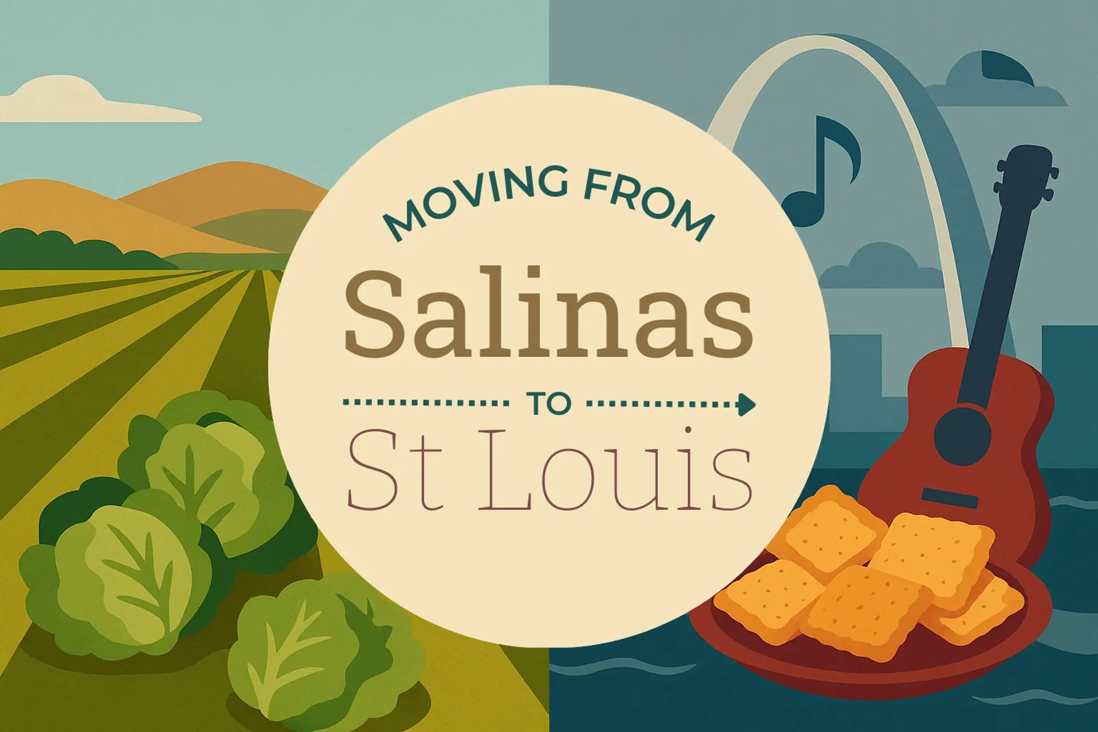Side-by-side comparison of Salinas to St. Louis moving companies