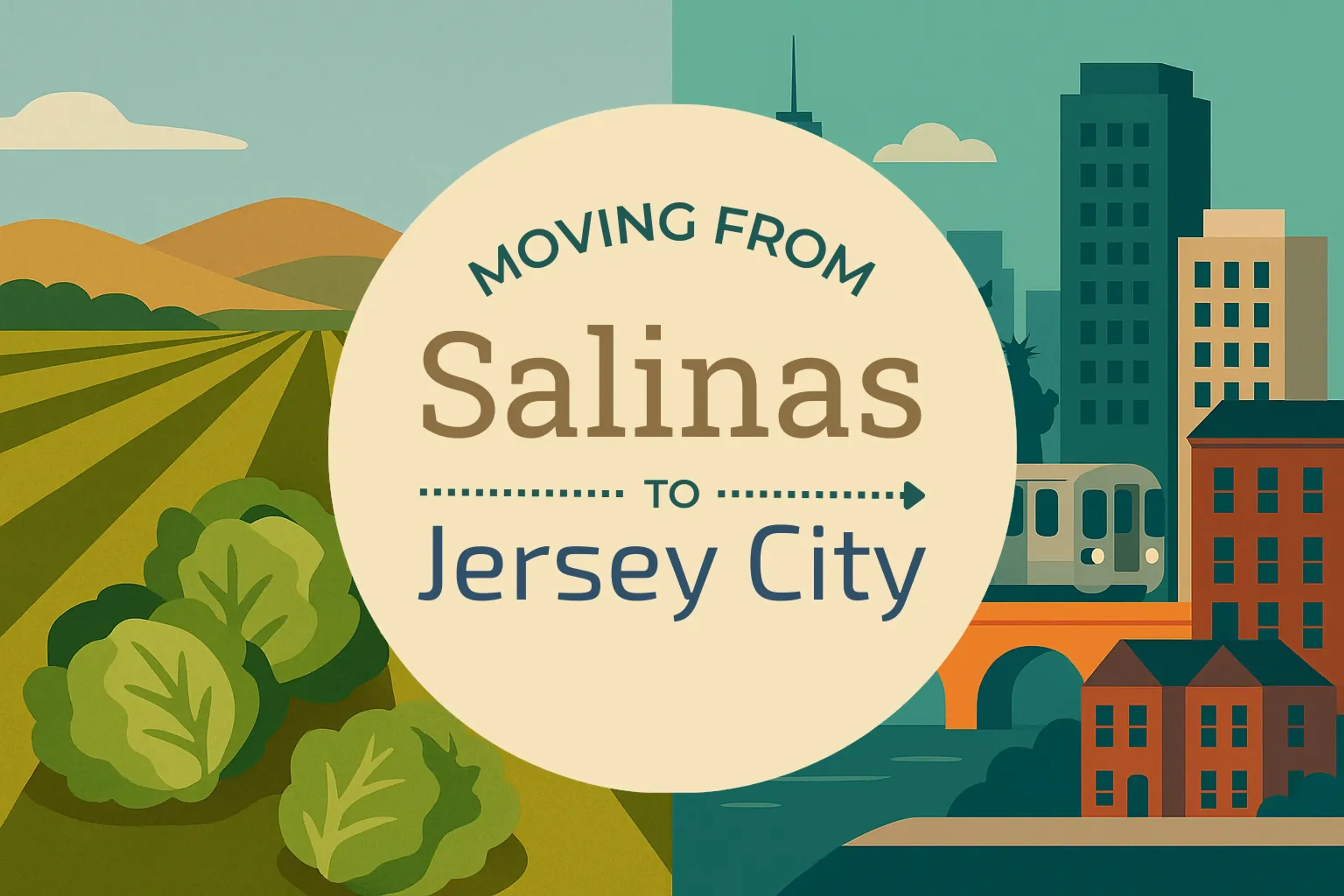 Side-by-side comparison of Salinas to Jersey City moving companies
