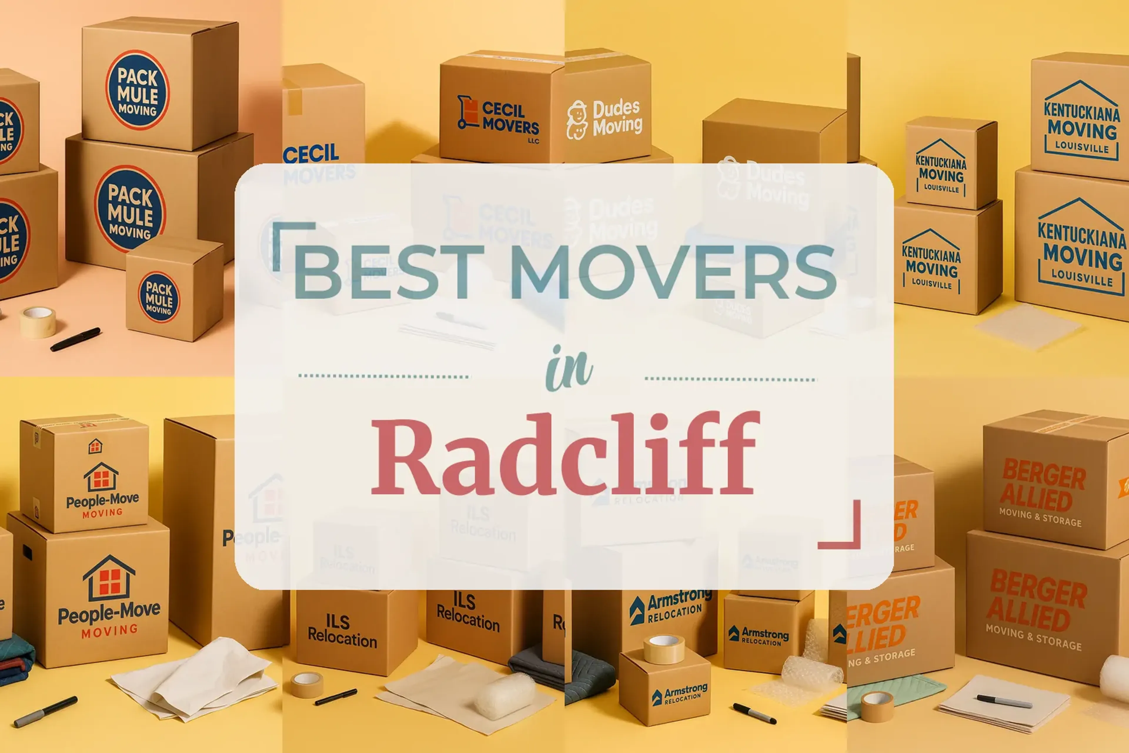 Side-by-side comparison of Radcliff moving companies