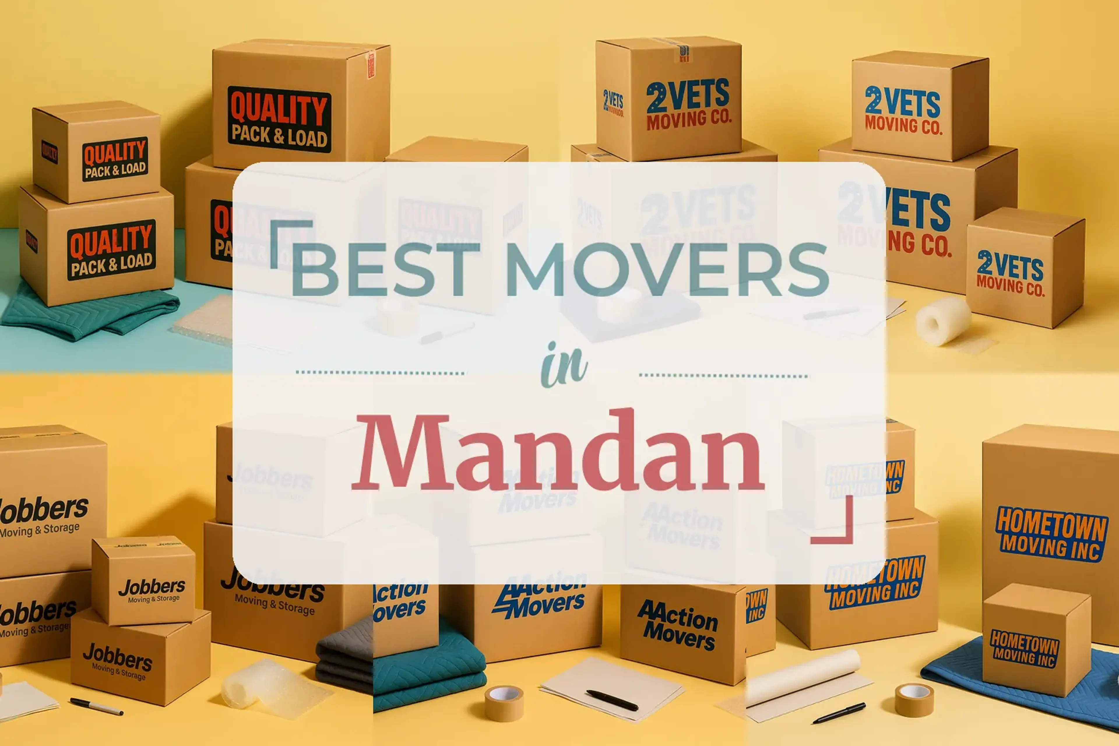 Side-by-side comparison of Mandan moving companies