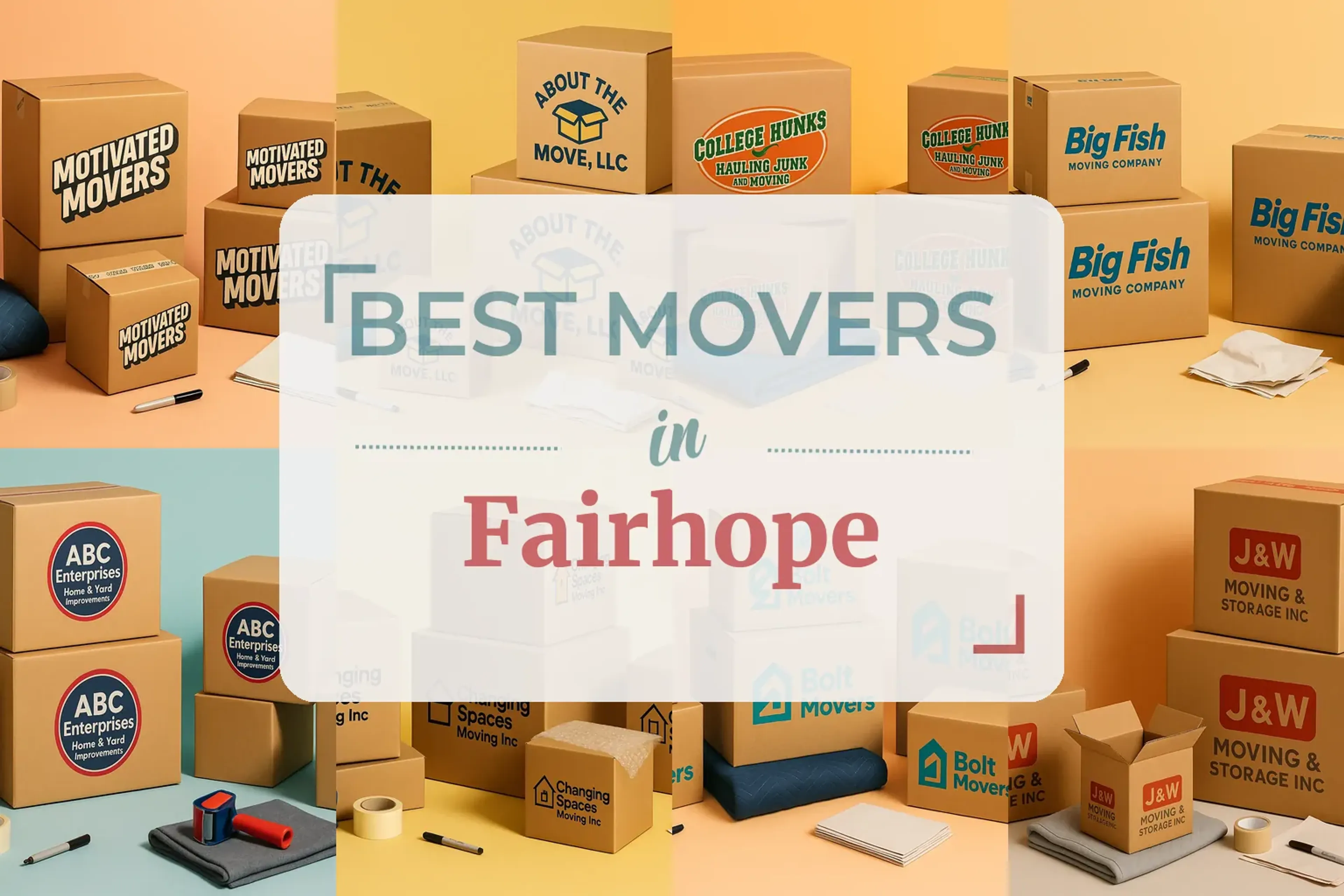 Side-by-side comparison of Fairhope moving companies