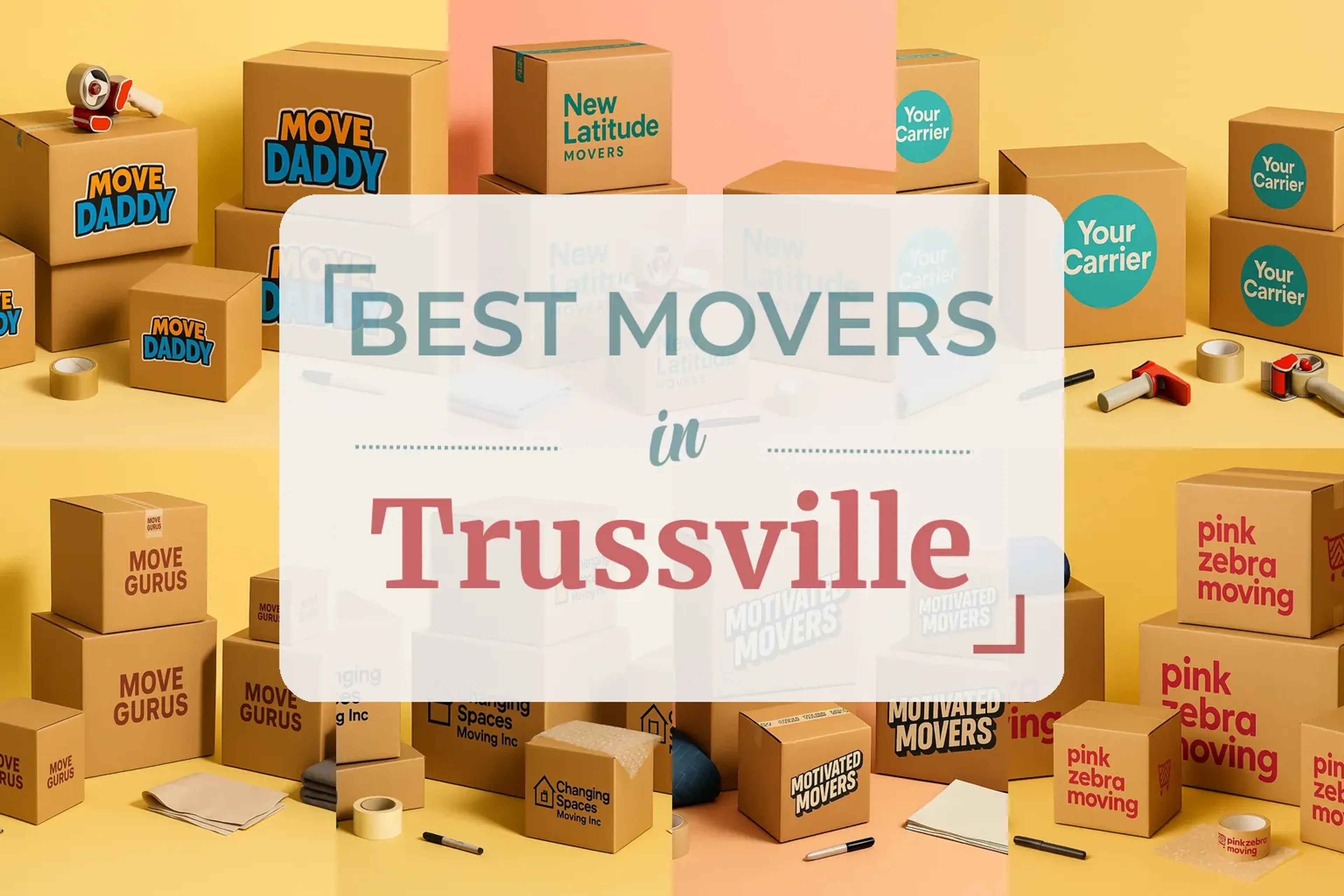 Side-by-side comparison of Trussville moving companies