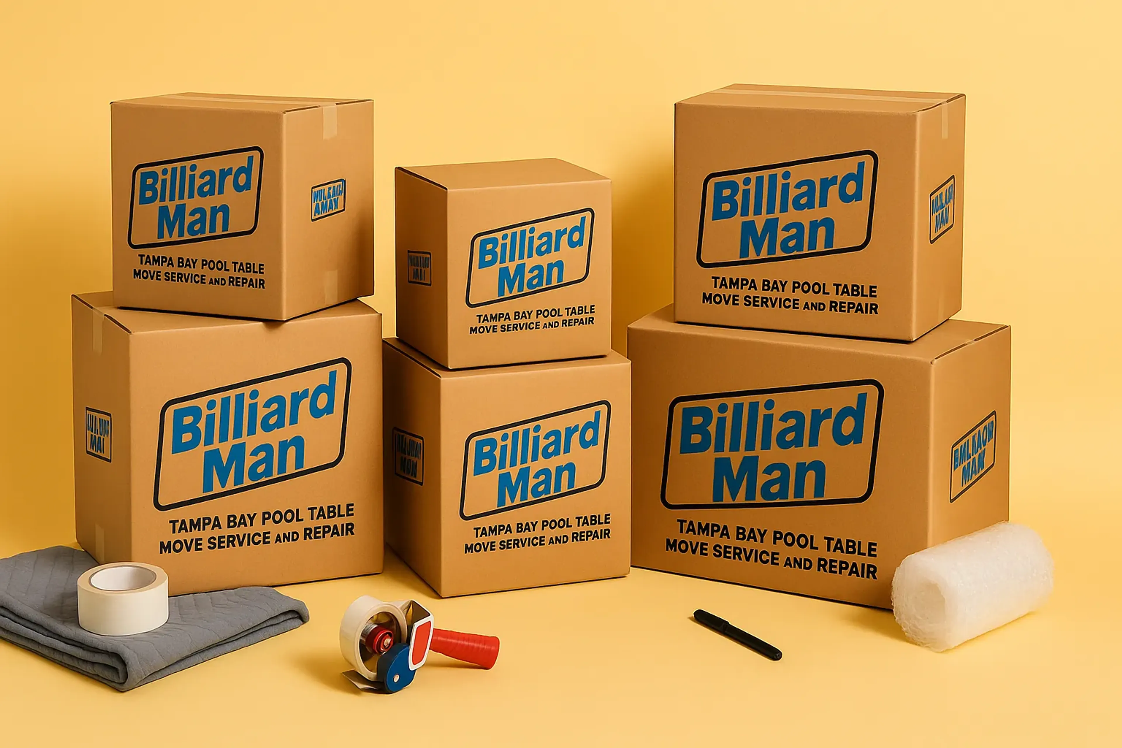 Billiard Man - Tampa Bay Pool Table Move Service and Repair featured image
