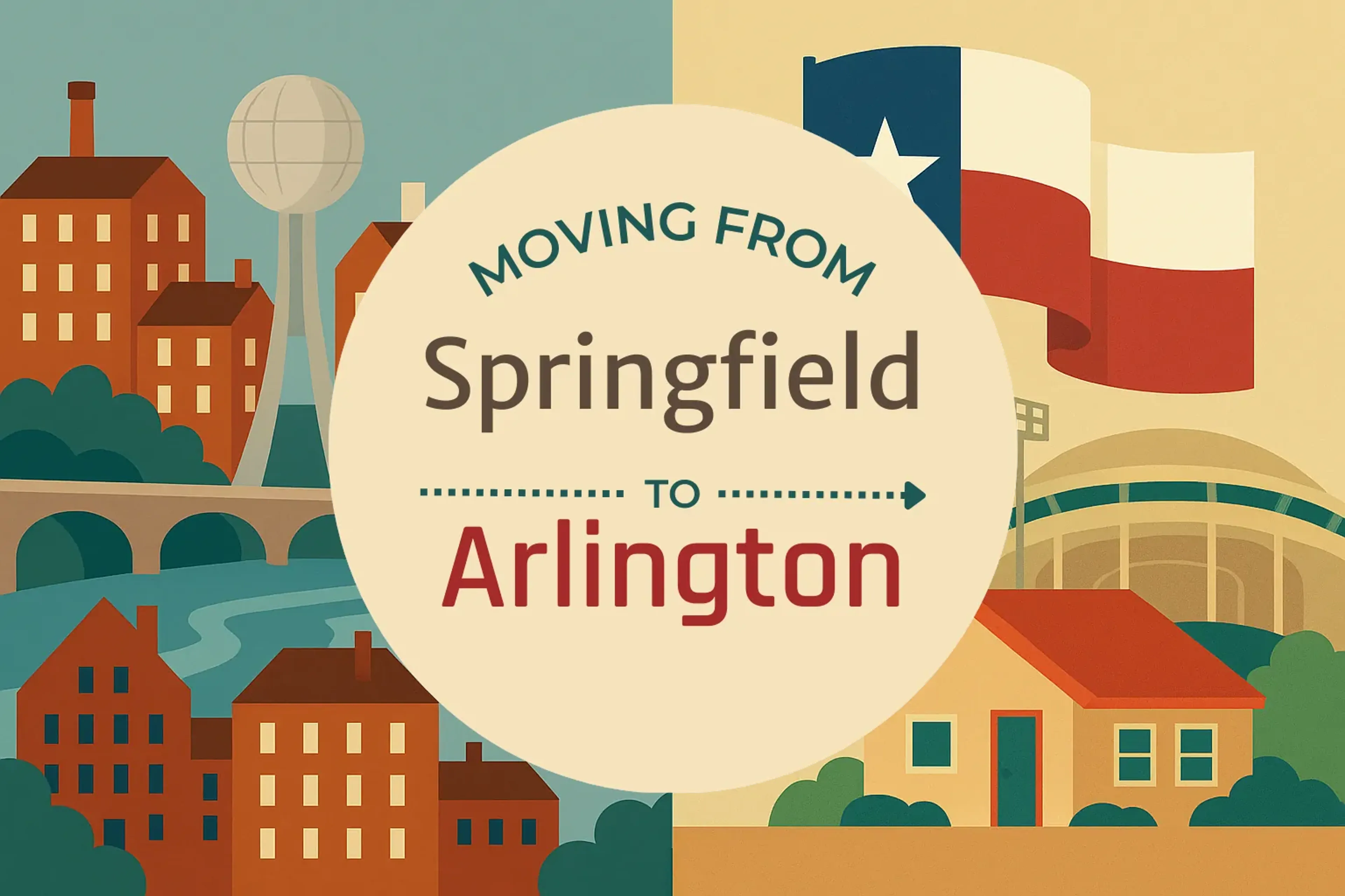 Side-by-side comparison of Springfield to Arlington moving companies