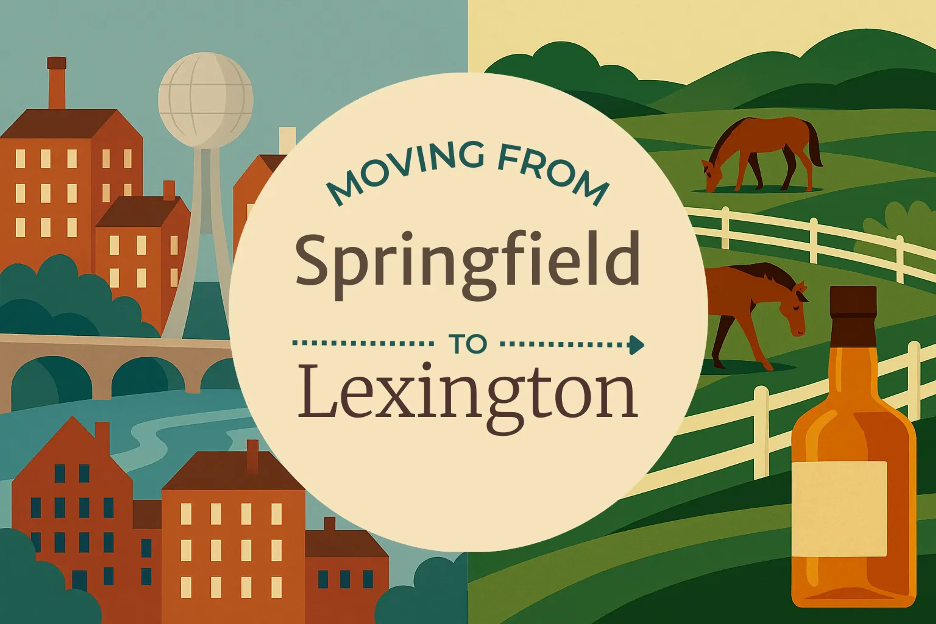 Side-by-side comparison of Springfield to Lexington moving companies