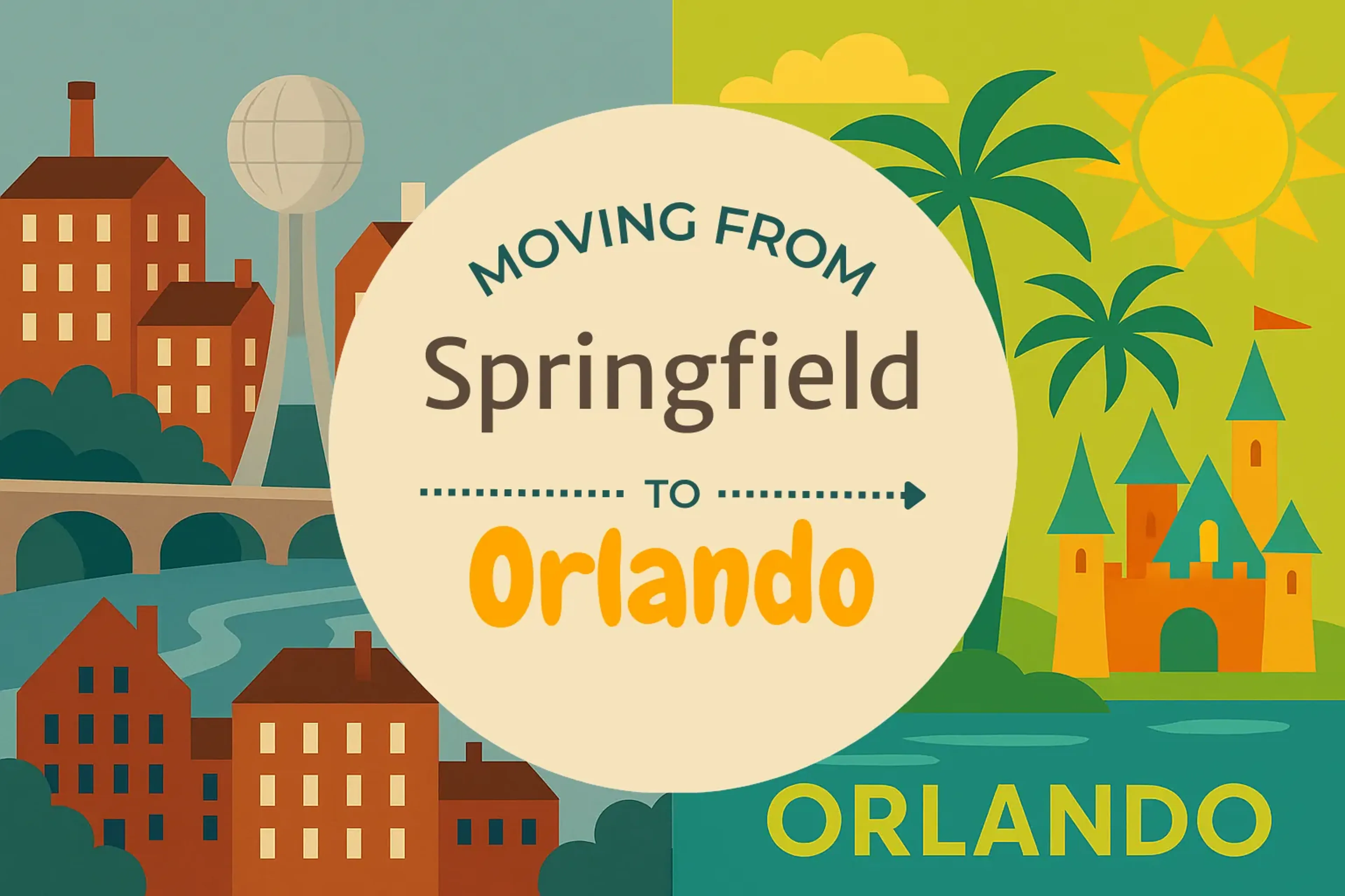 Side-by-side comparison of Springfield to Orlando moving companies