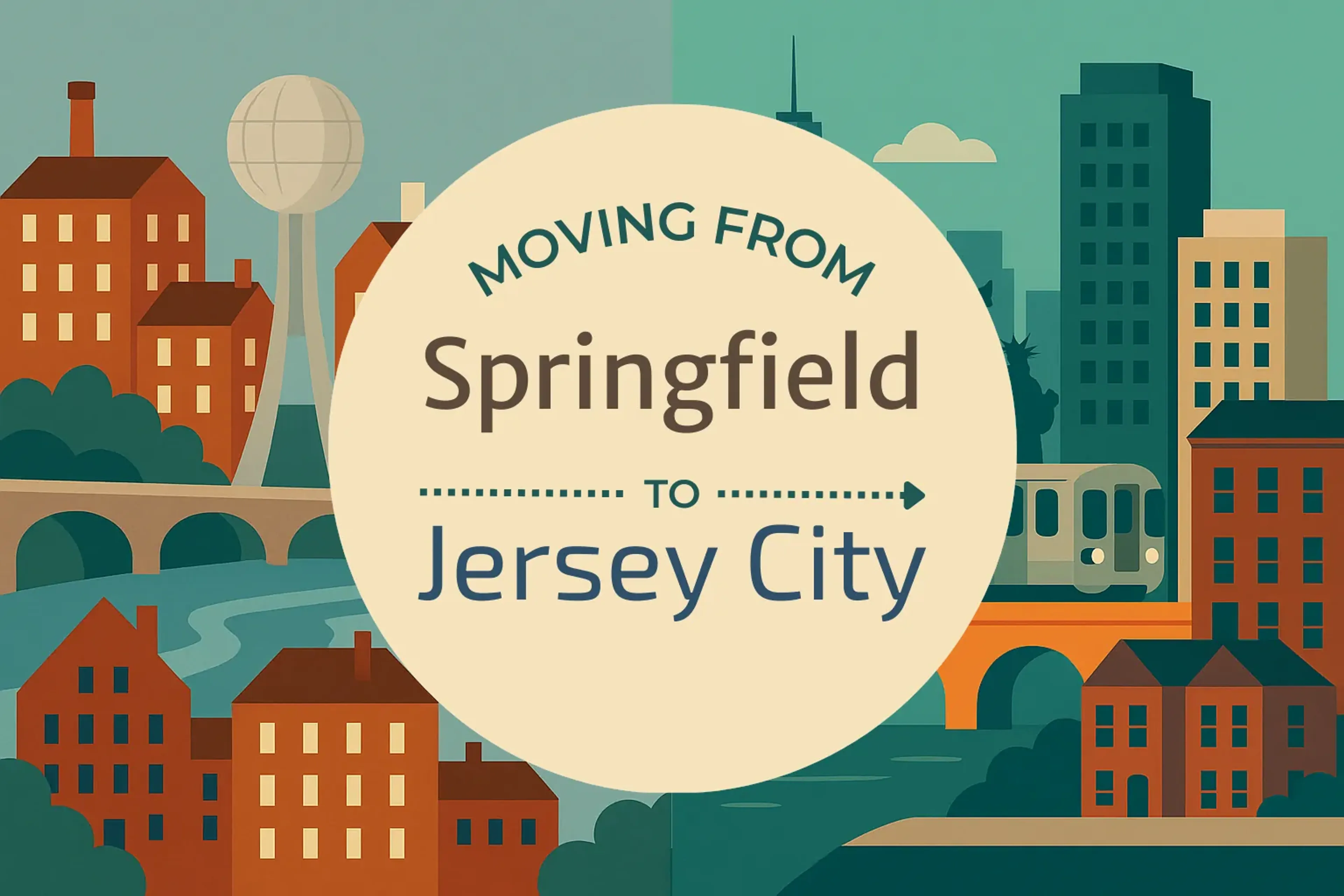 Side-by-side comparison of Springfield to Jersey City moving companies