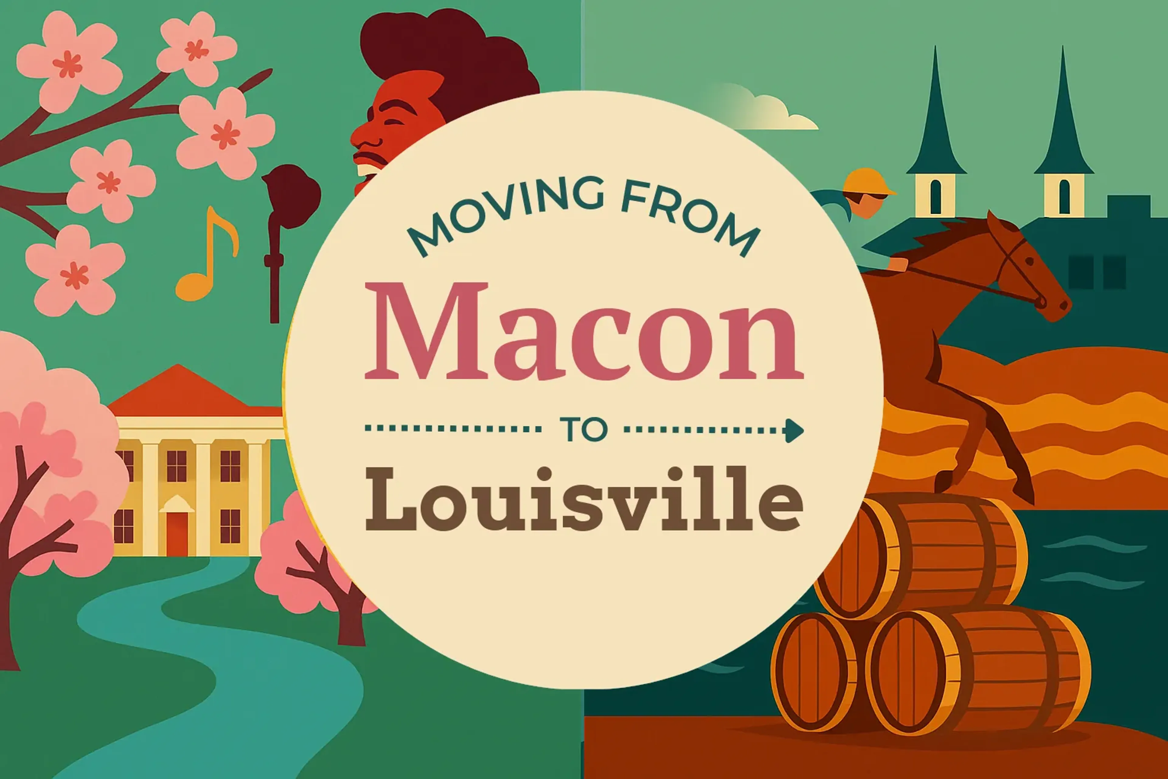 Side-by-side comparison of Macon to Louisville moving companies