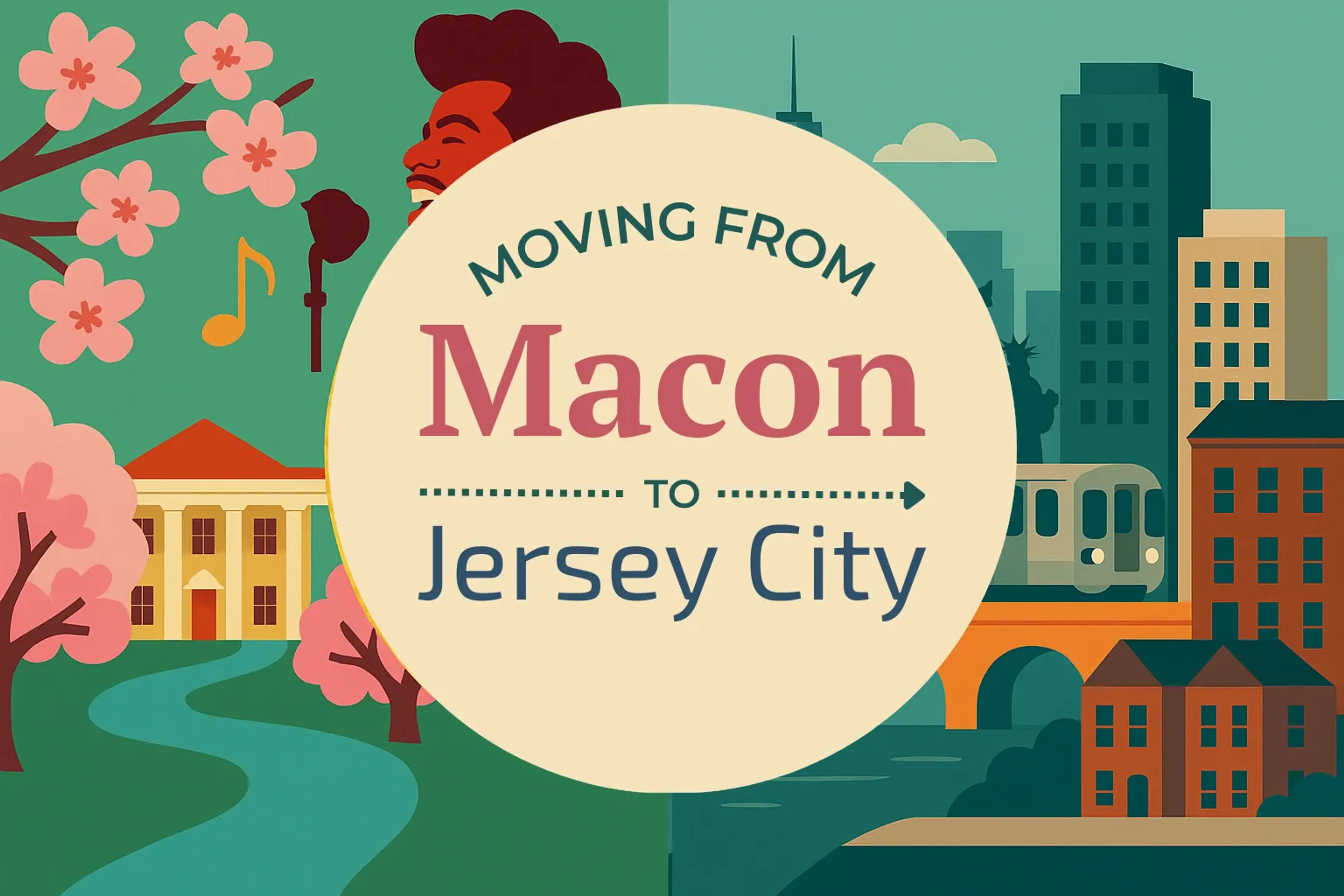 Side-by-side comparison of Macon to Jersey City moving companies
