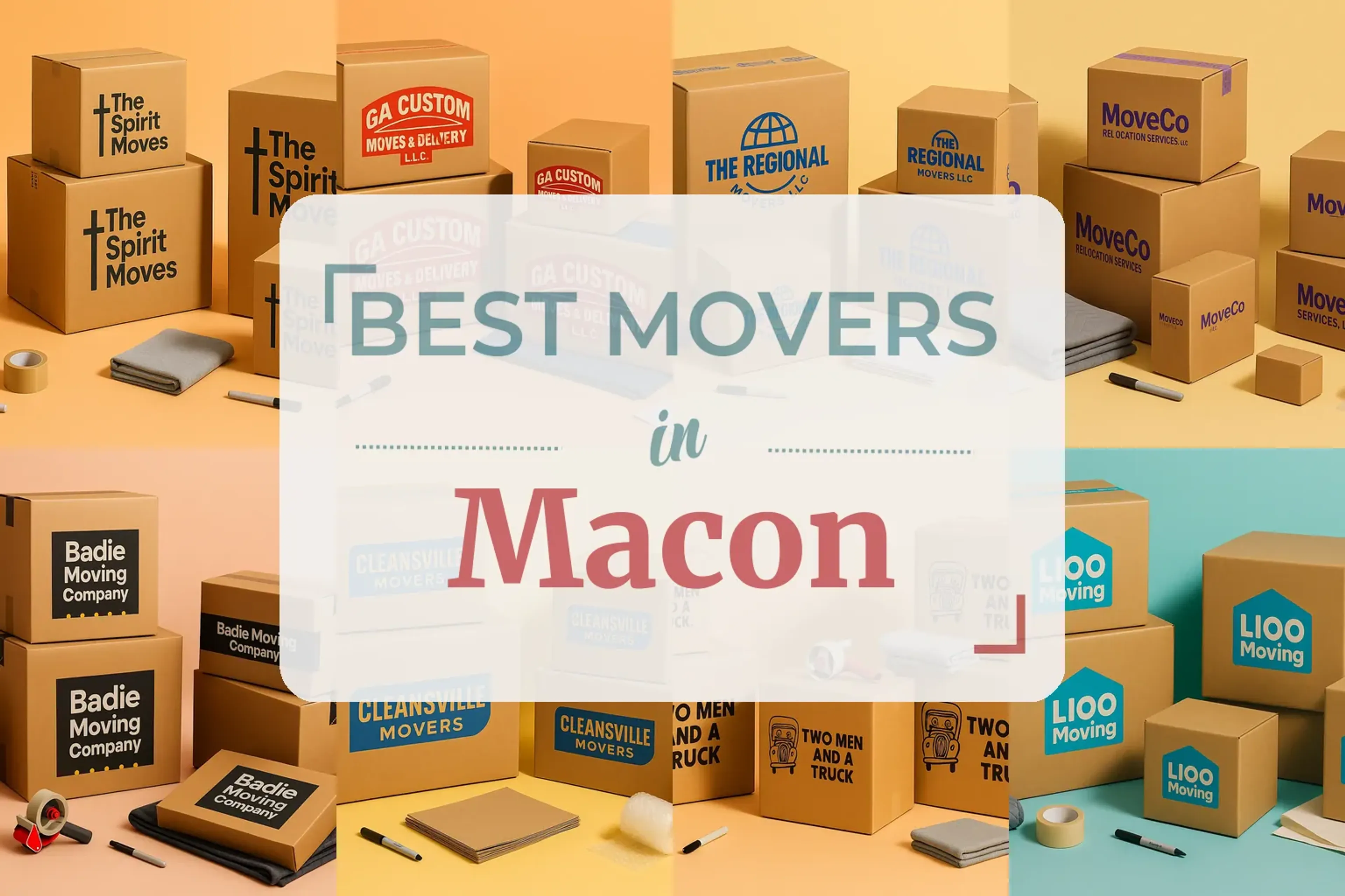 Side-by-side comparison of Macon moving companies