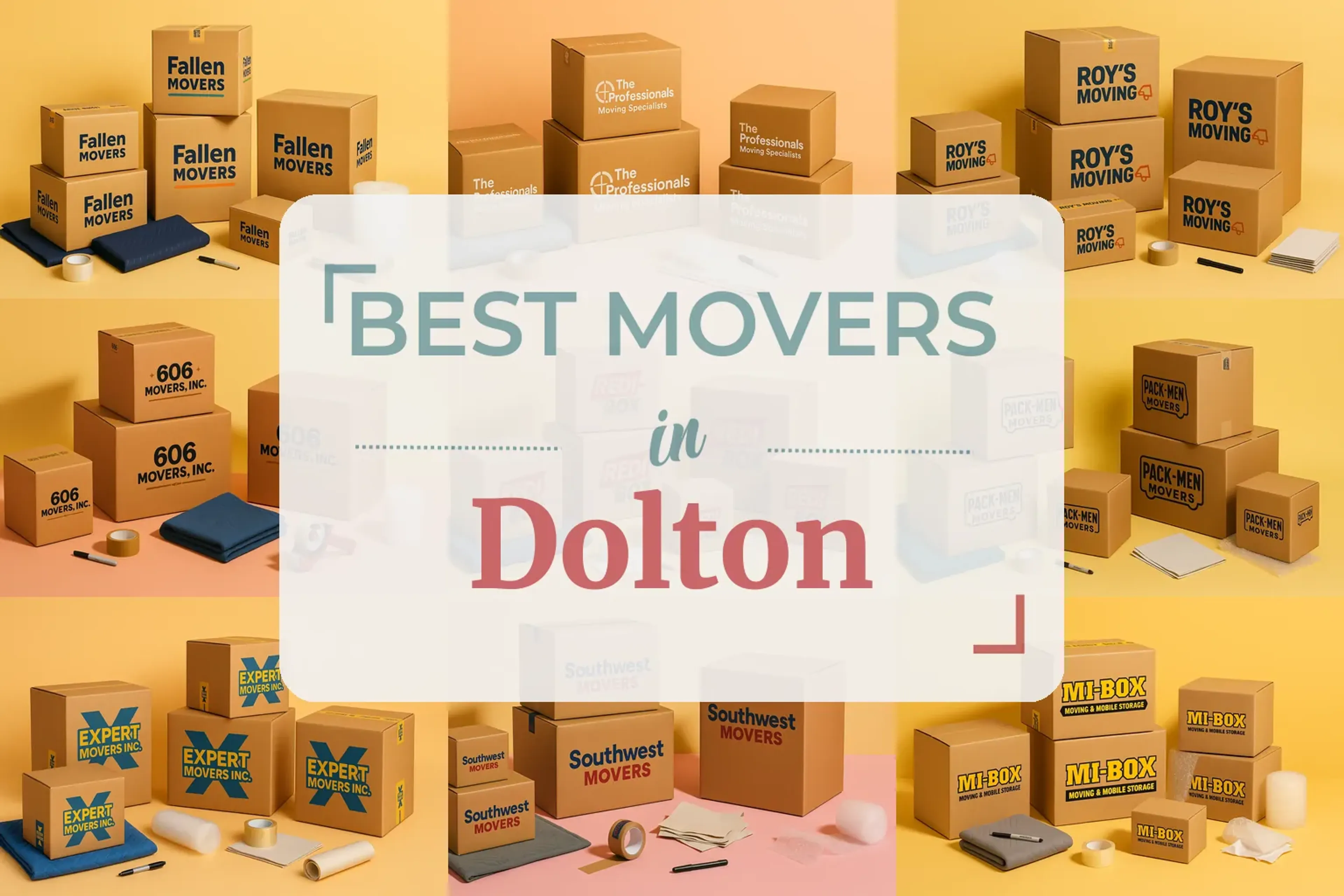 Side-by-side comparison of Dolton moving companies