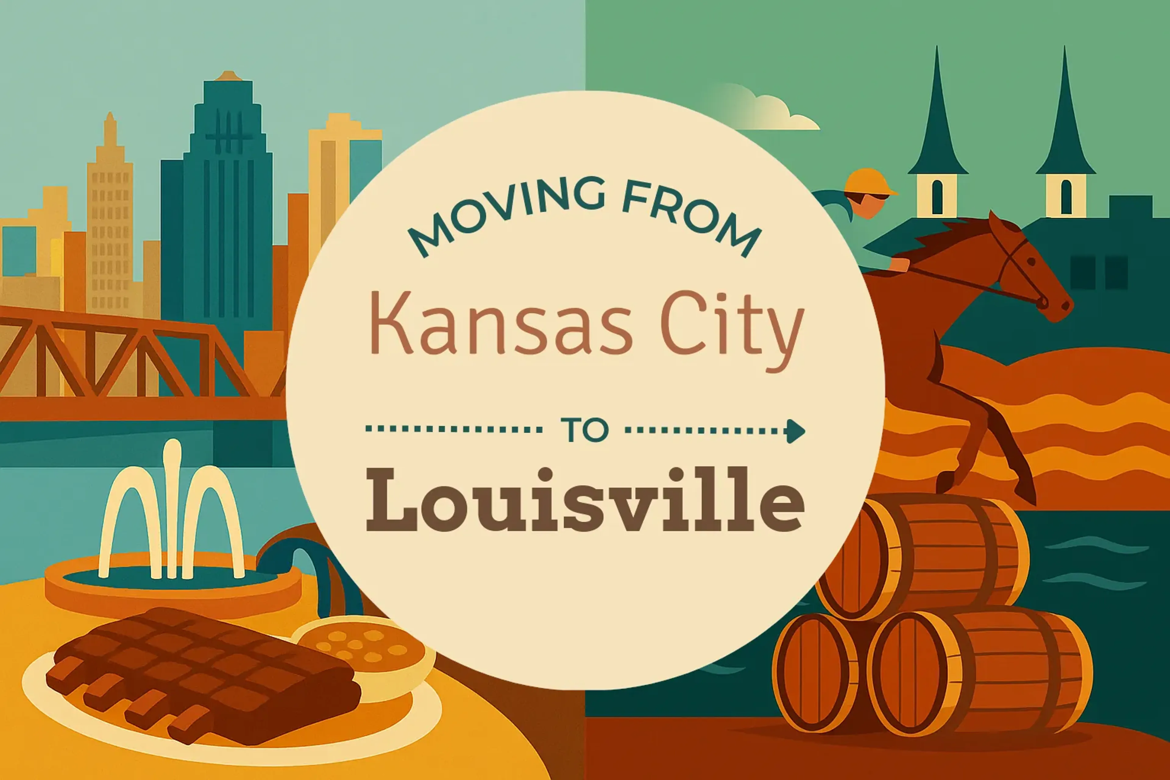 Side-by-side comparison of Kansas City to Louisville moving companies