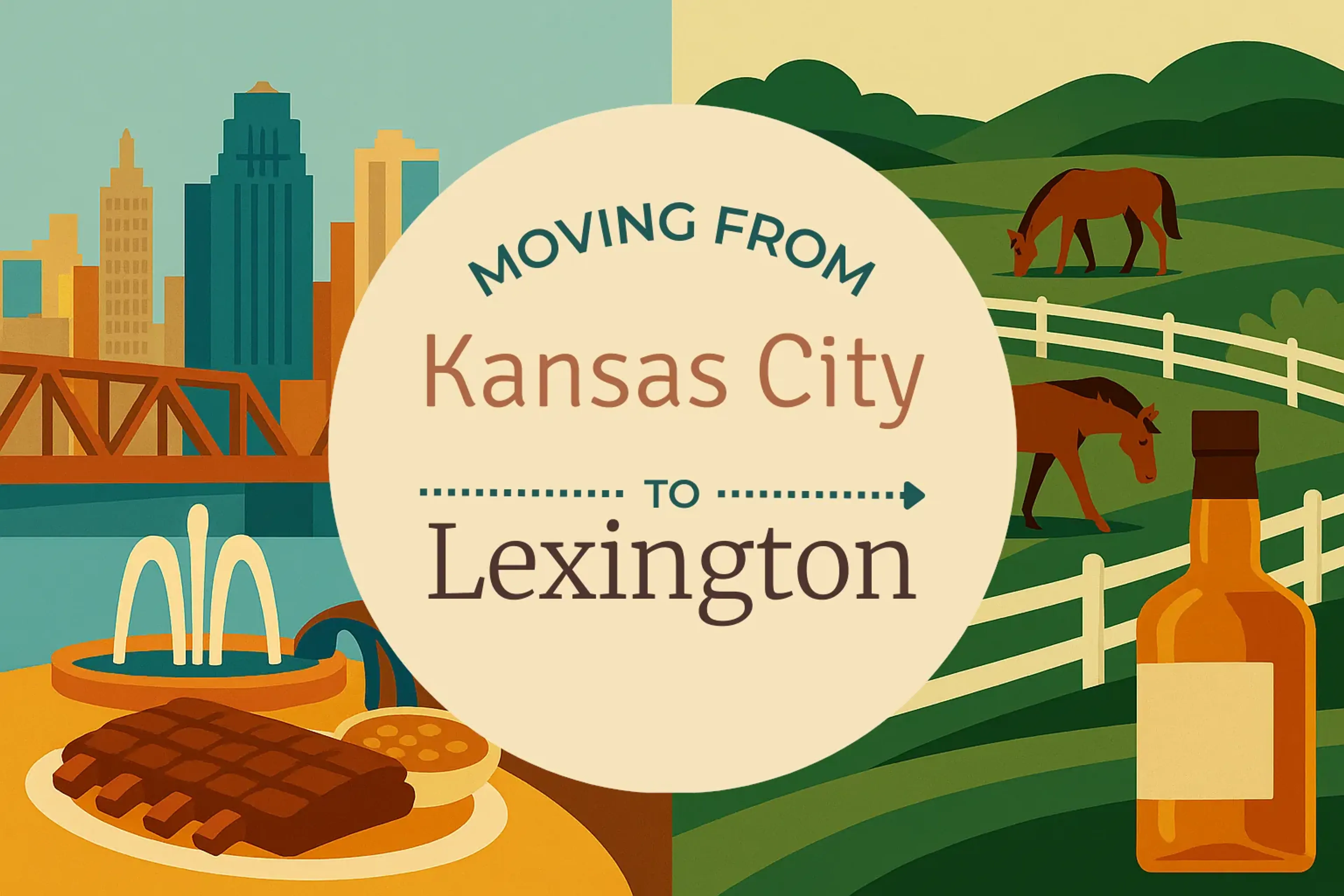 Side-by-side comparison of Kansas City to Lexington moving companies