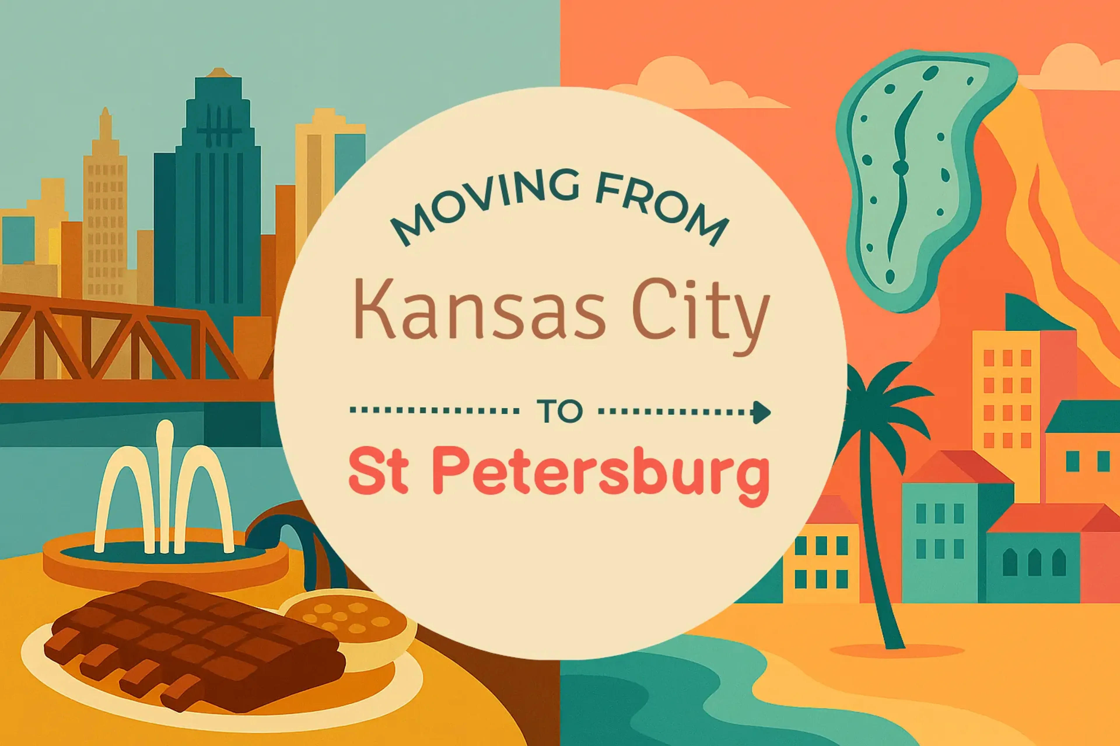 Side-by-side comparison of Kansas City to St. Petersburg moving companies