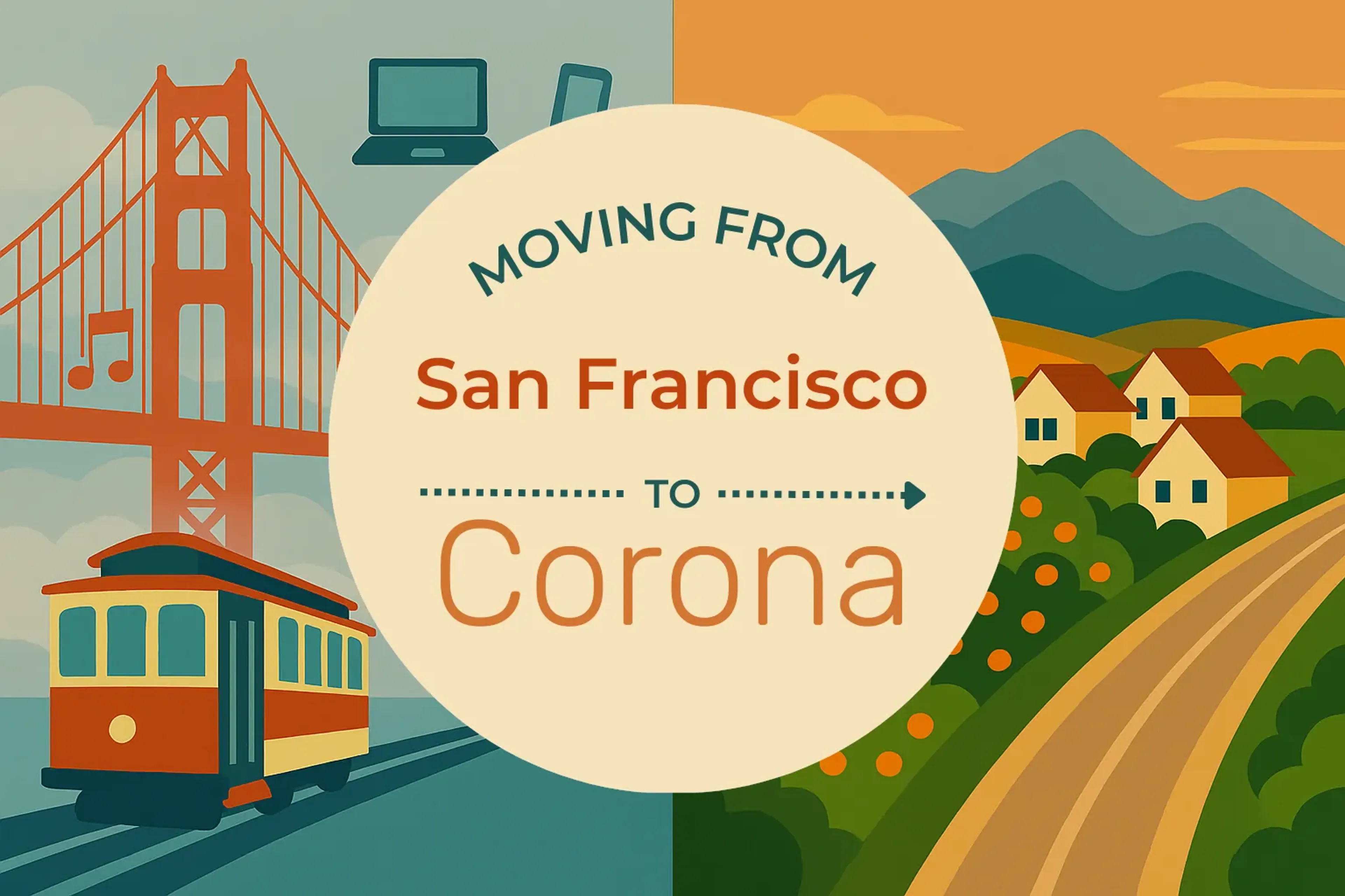 San Francisco to Corona featured image