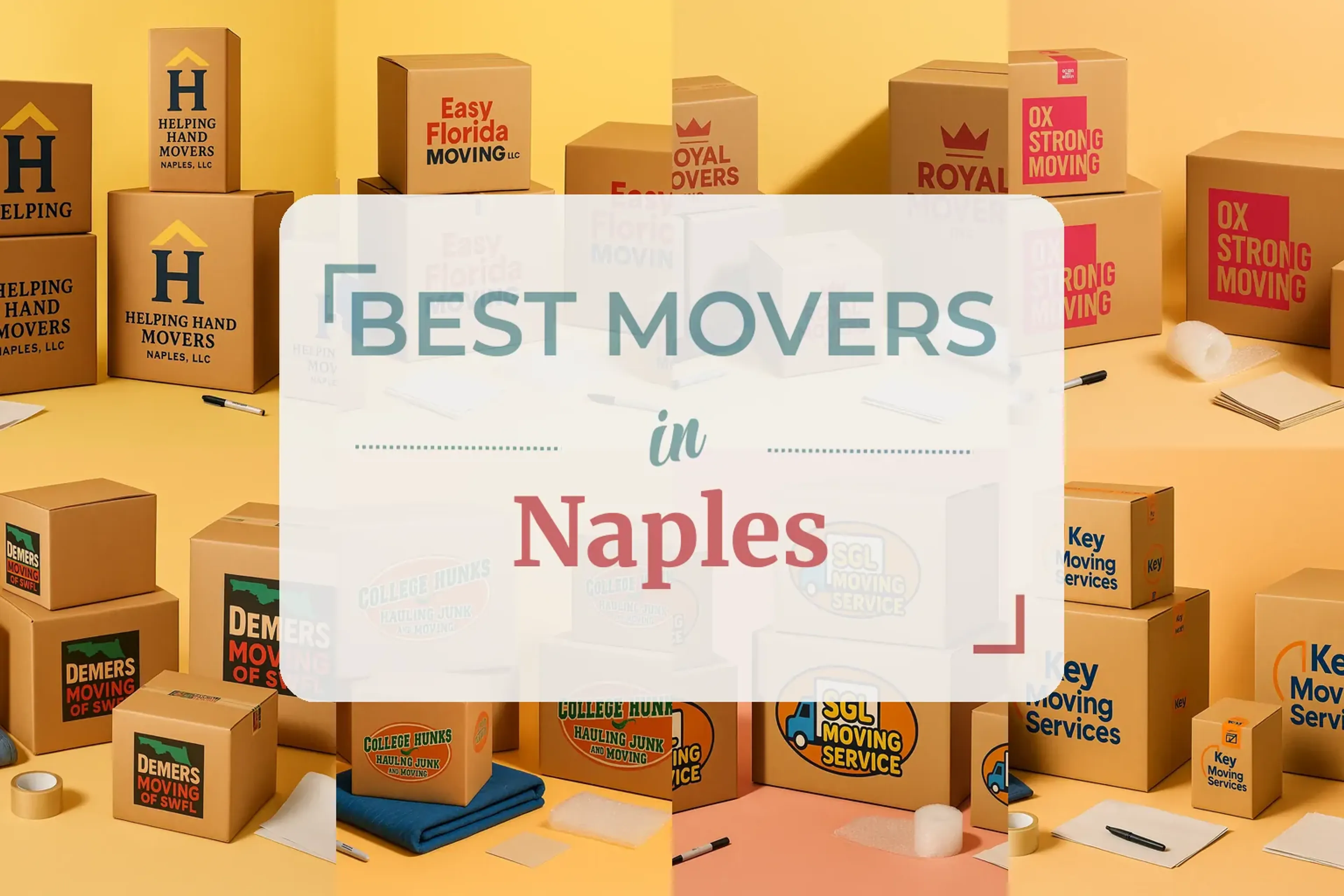 Side-by-side comparison of Naples moving companies