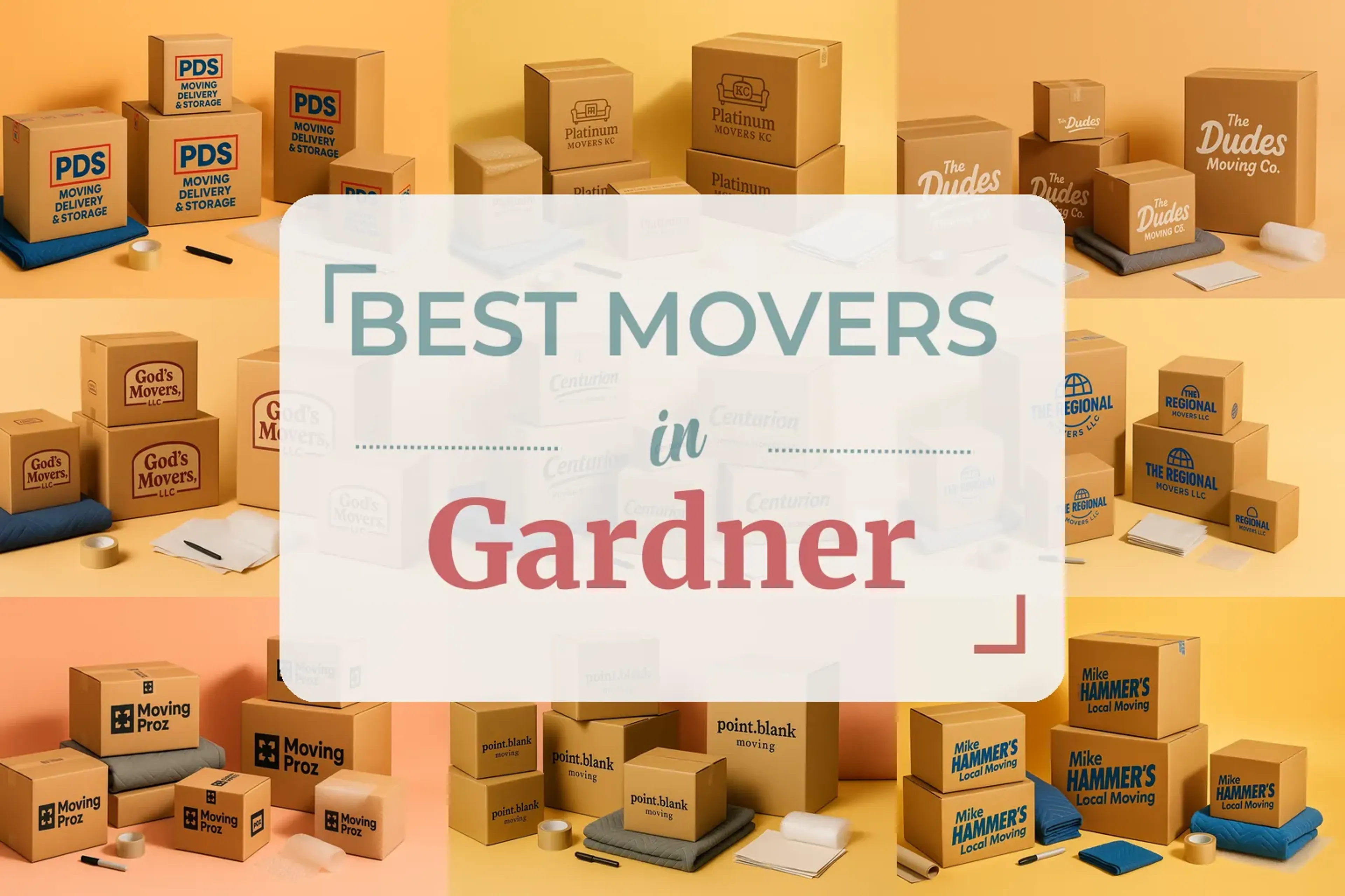 Side-by-side comparison of Gardner moving companies