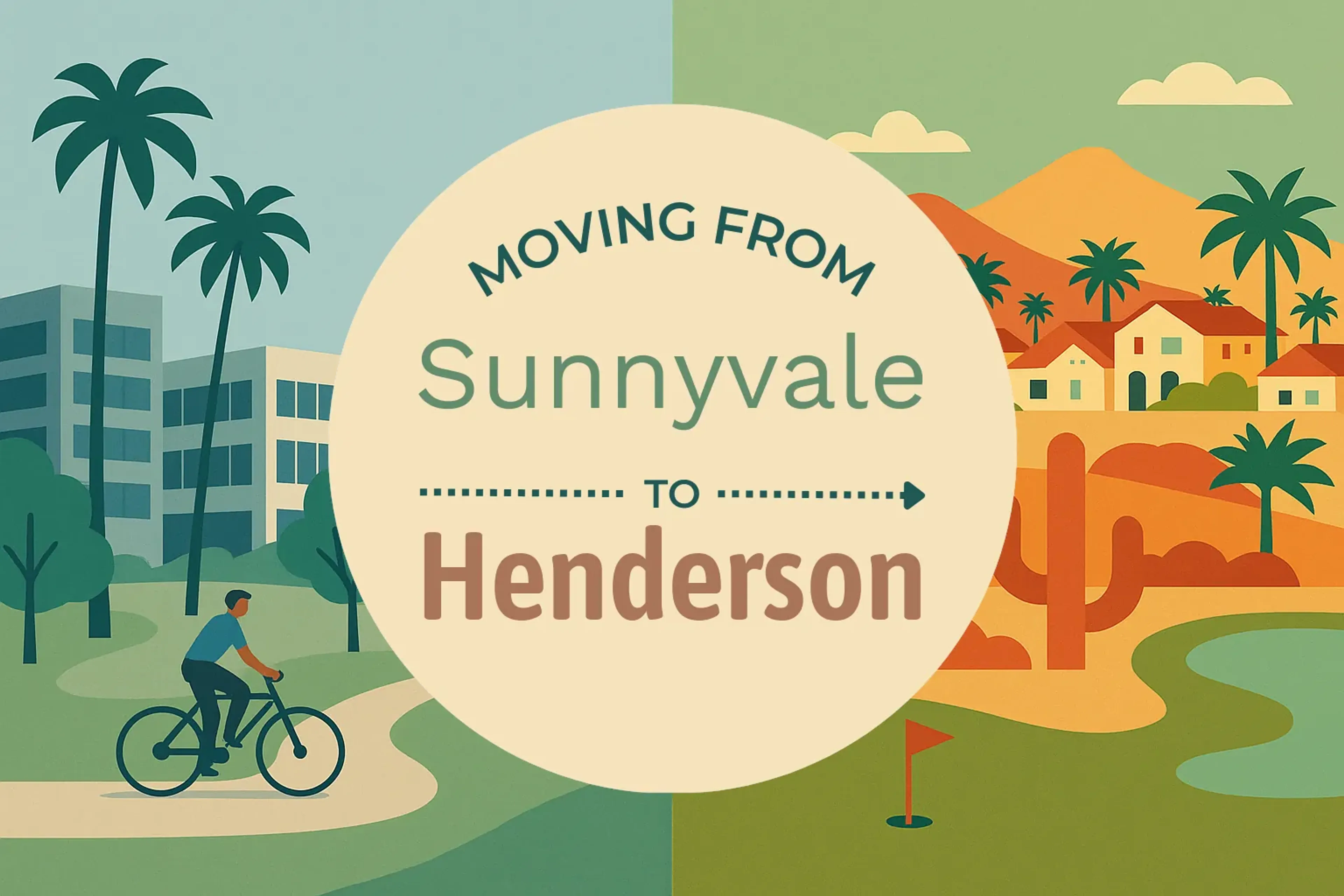 Side-by-side comparison of Sunnyvale to Henderson moving companies