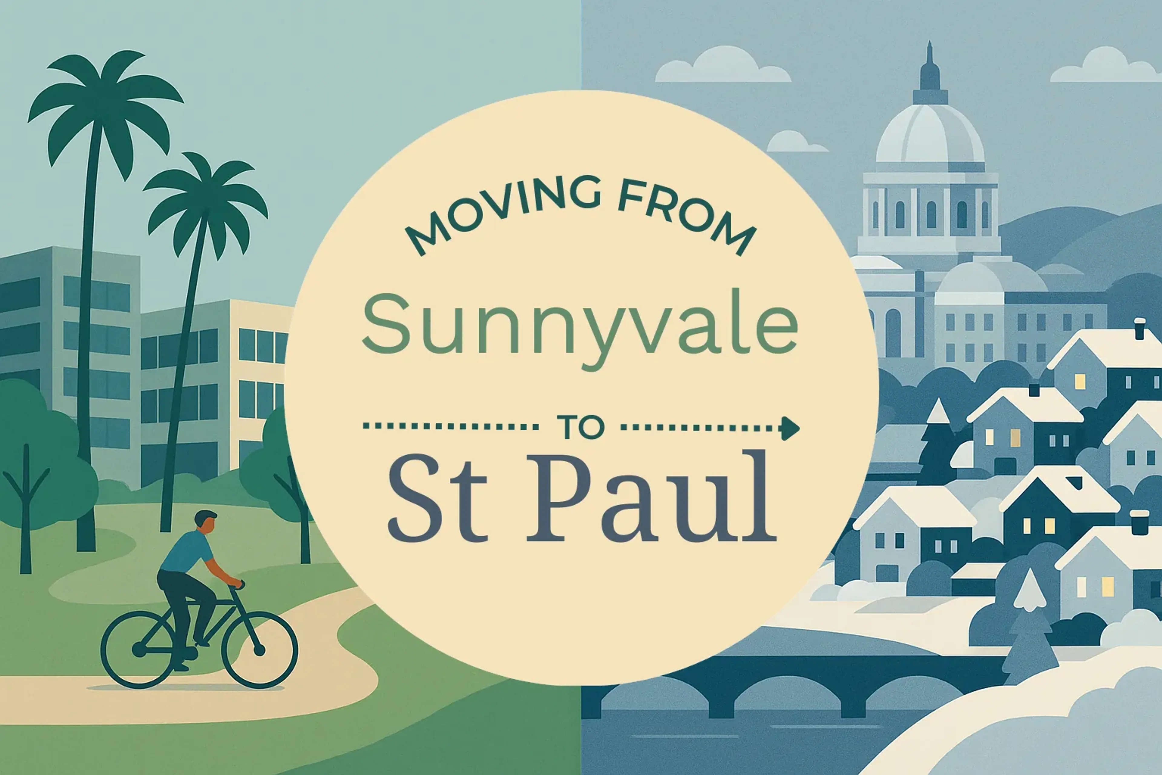 Side-by-side comparison of Sunnyvale to St. Paul moving companies