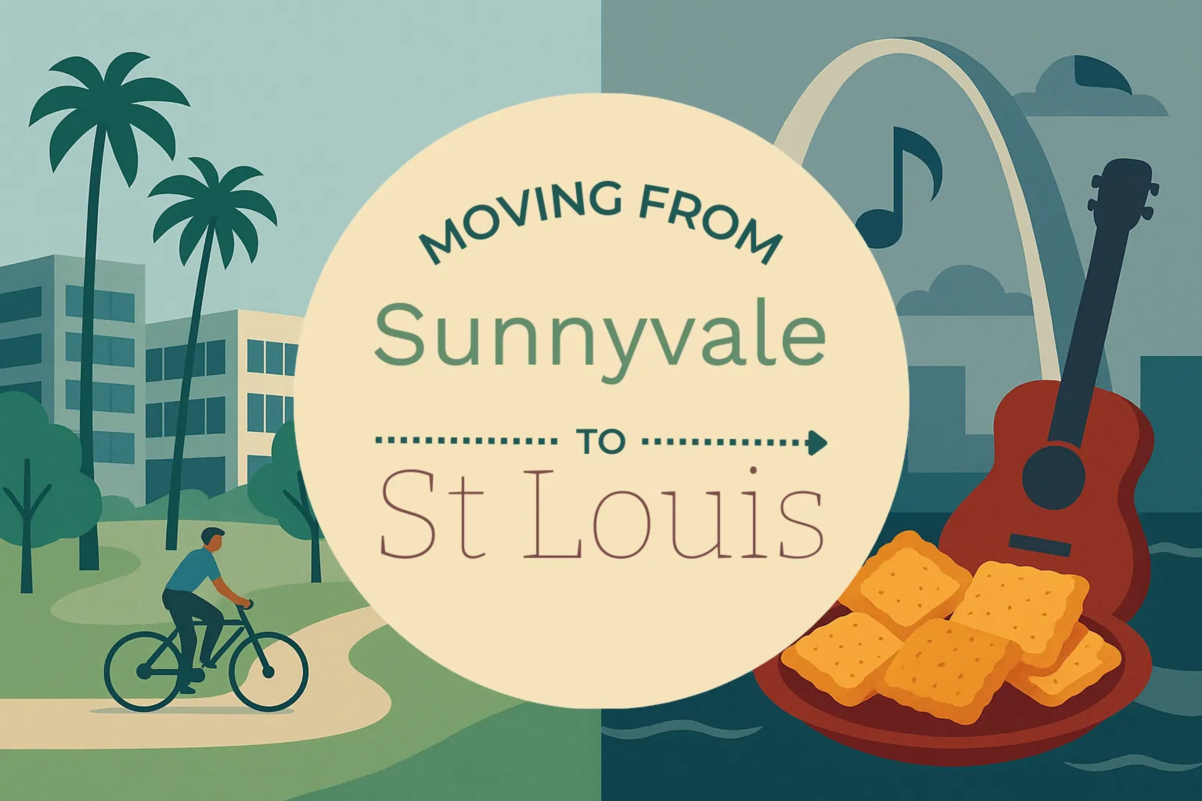 Side-by-side comparison of Sunnyvale to St. Louis moving companies