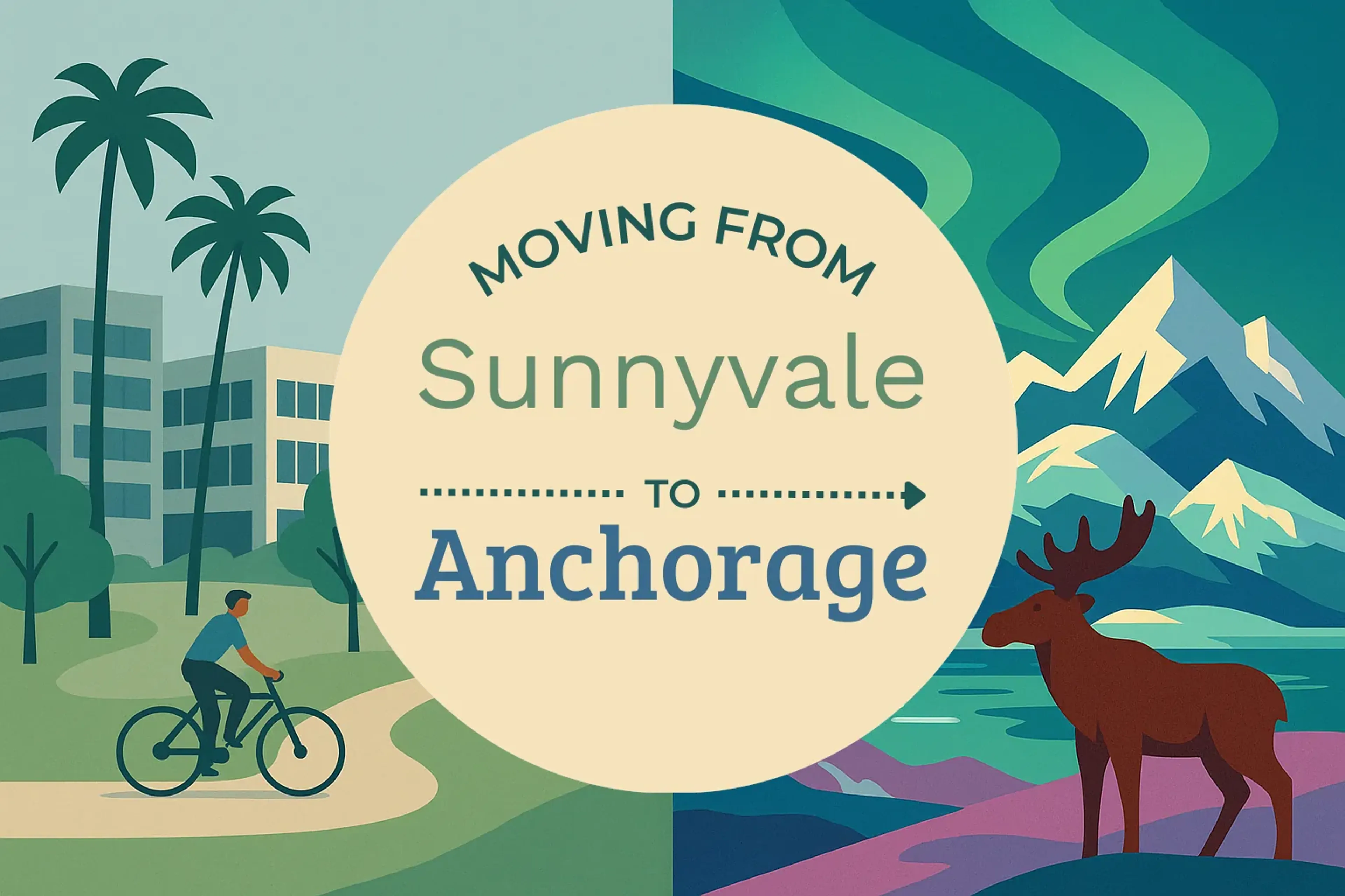 Side-by-side comparison of Sunnyvale to Anchorage moving companies