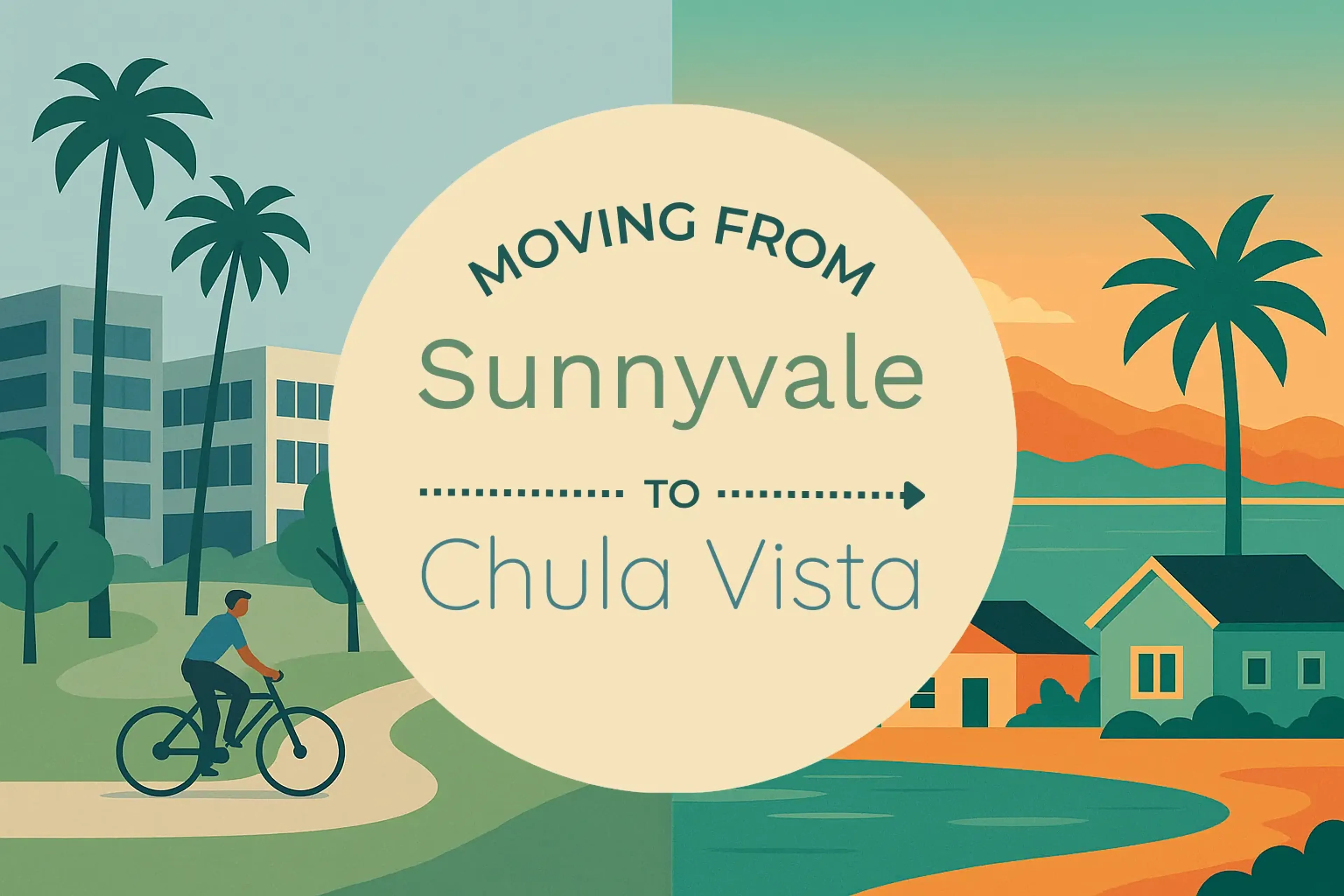 Side-by-side comparison of Sunnyvale to Chula Vista moving companies