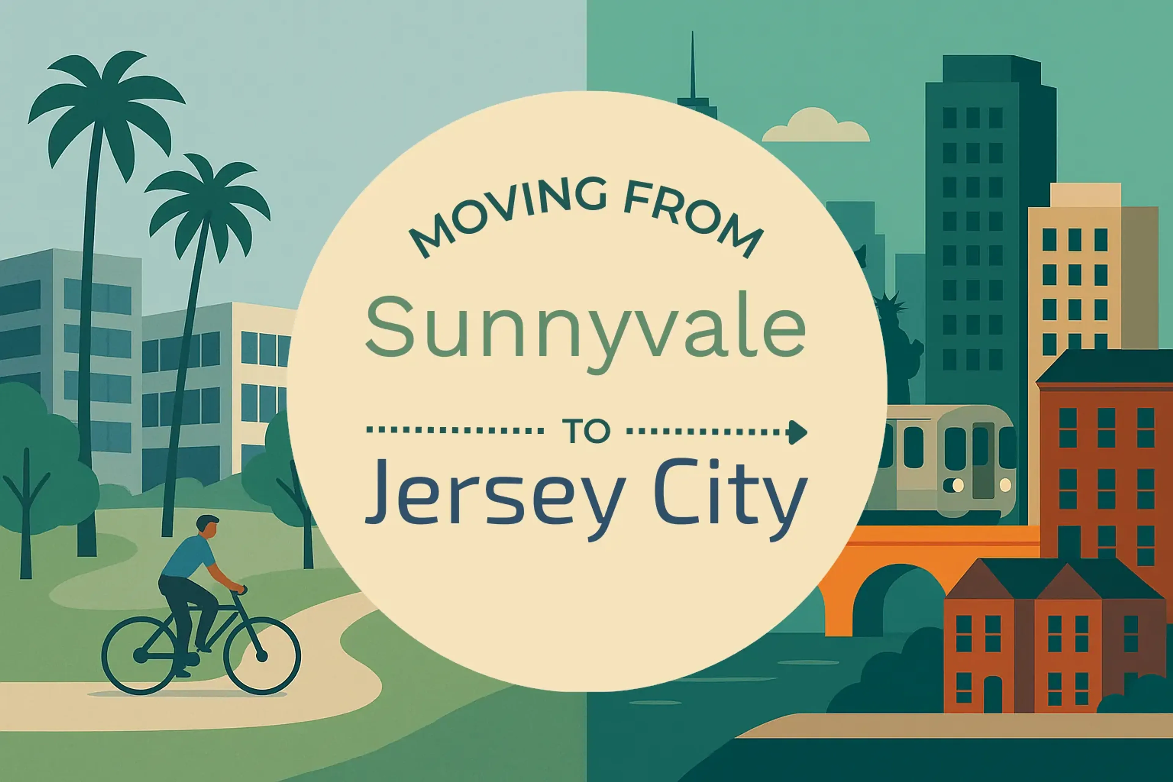 Side-by-side comparison of Sunnyvale to Jersey City moving companies
