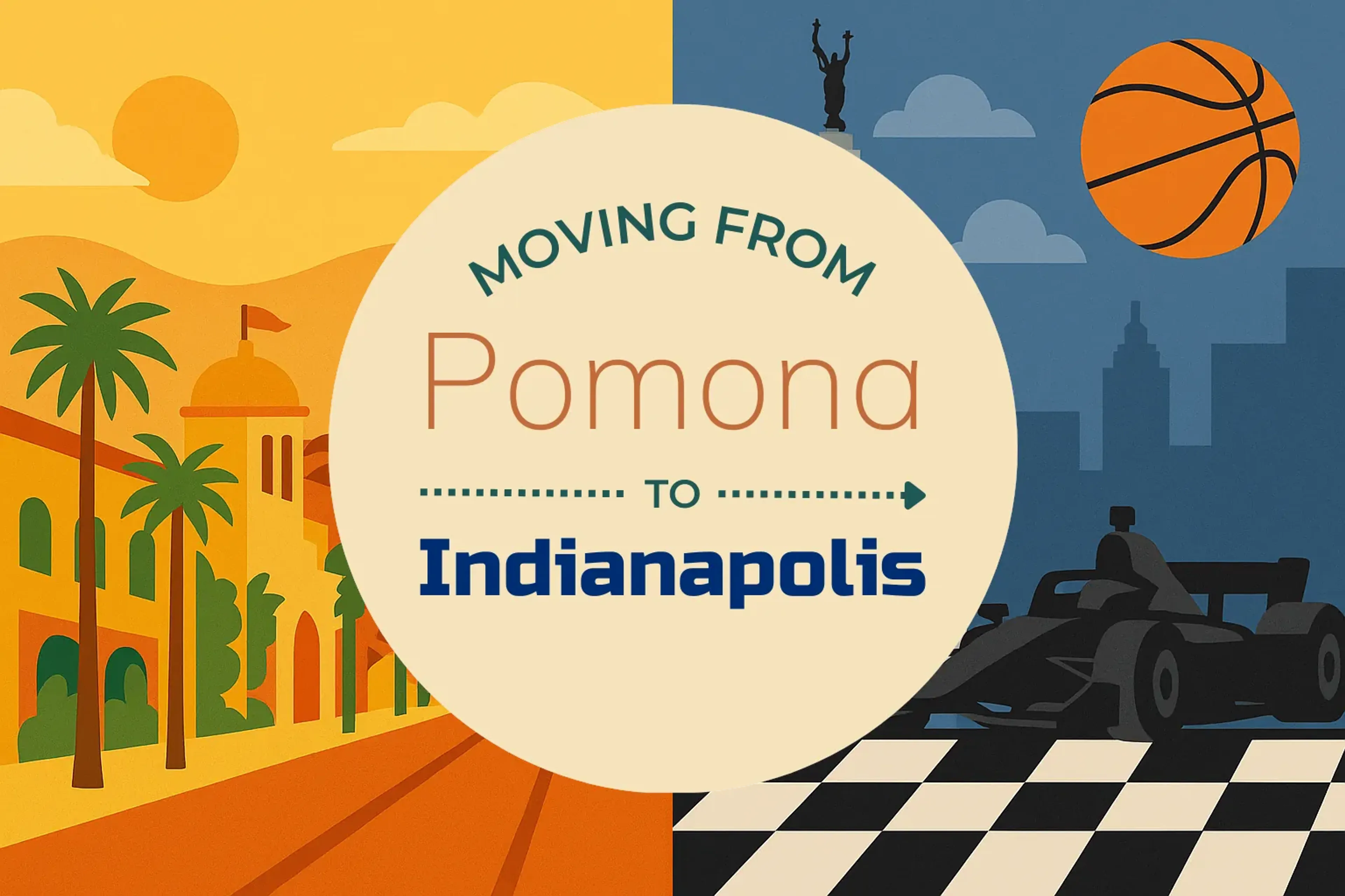 Side-by-side comparison of Pomona to Indianapolis moving companies