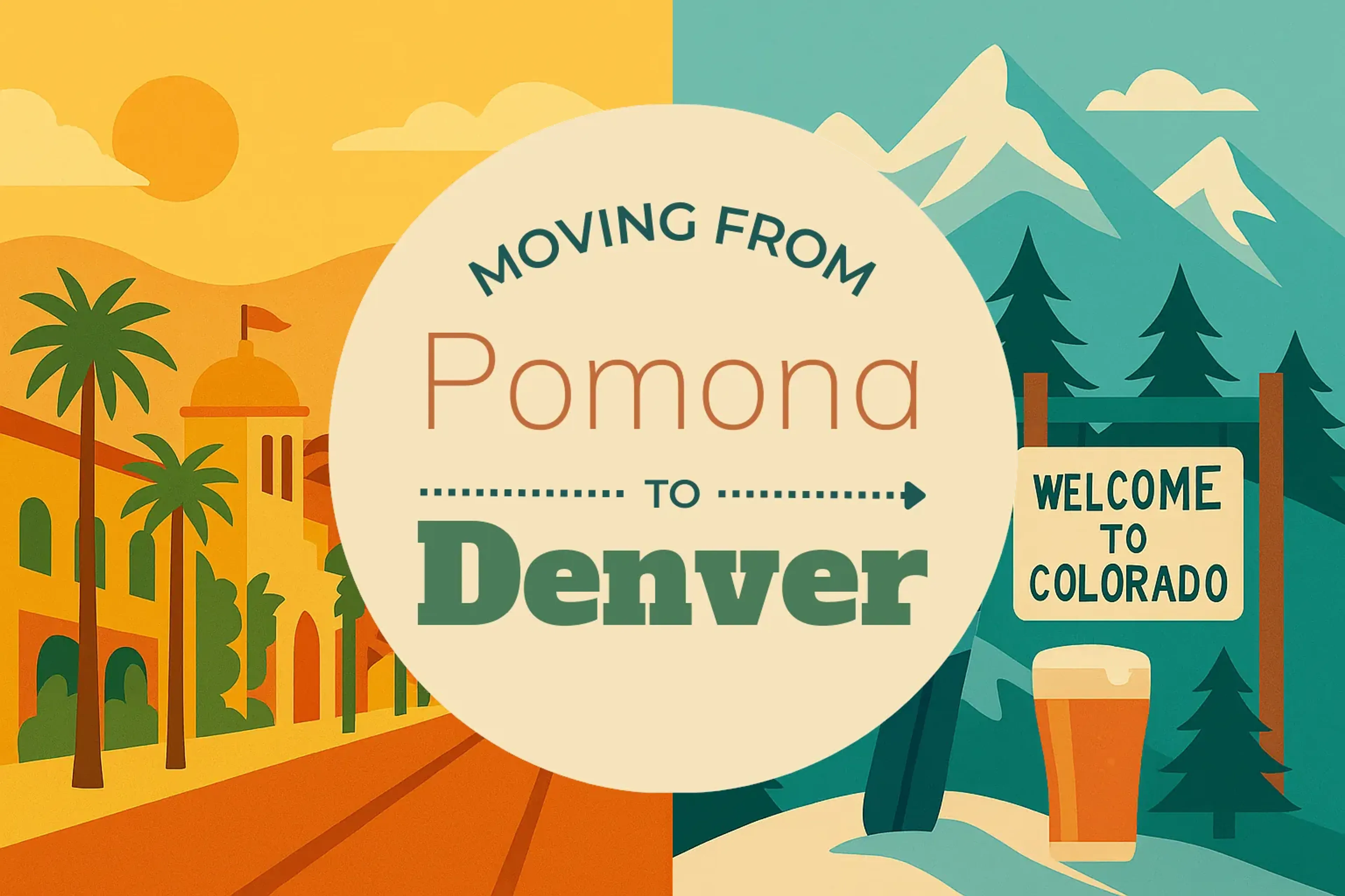 Side-by-side comparison of Pomona to Denver moving companies