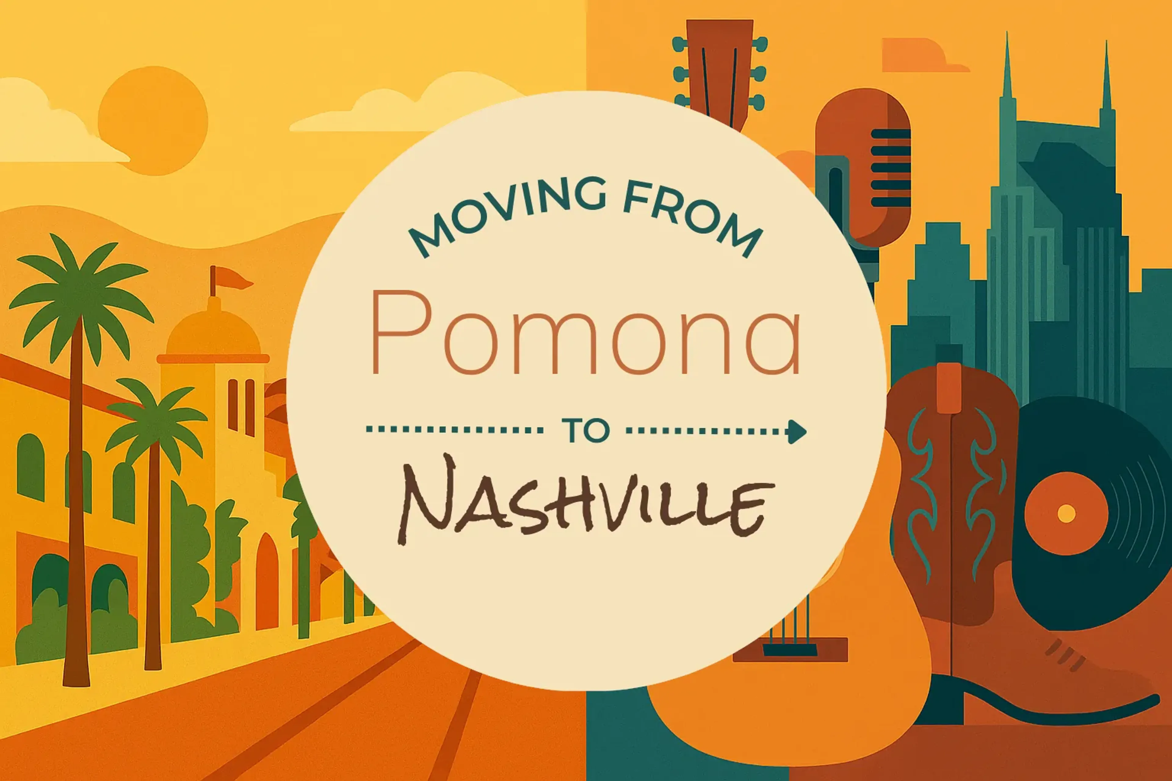 Side-by-side comparison of Pomona to Nashville moving companies