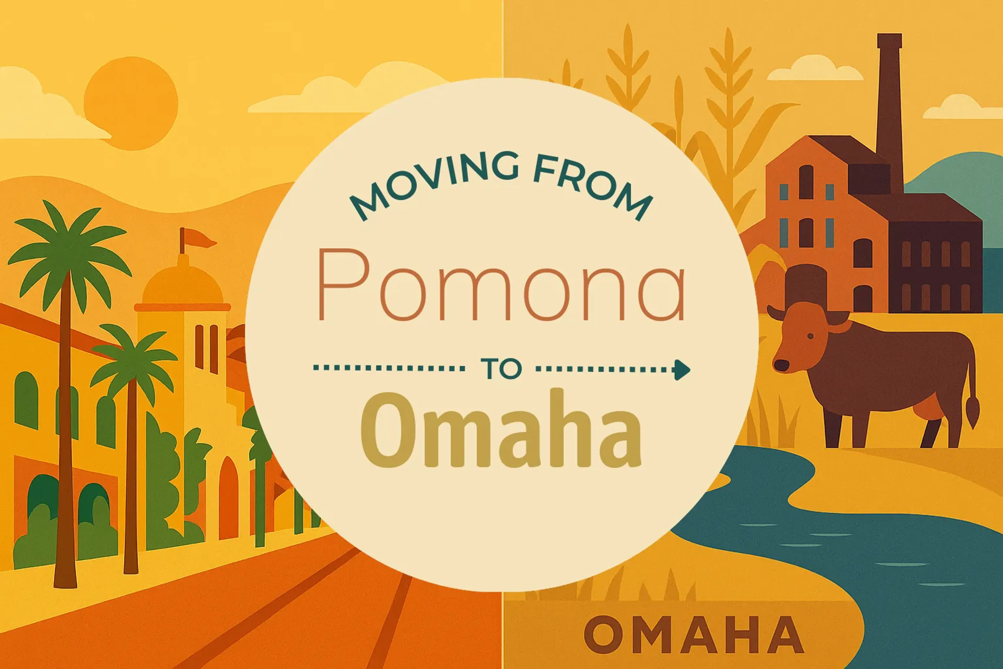Side-by-side comparison of Pomona to Omaha moving companies