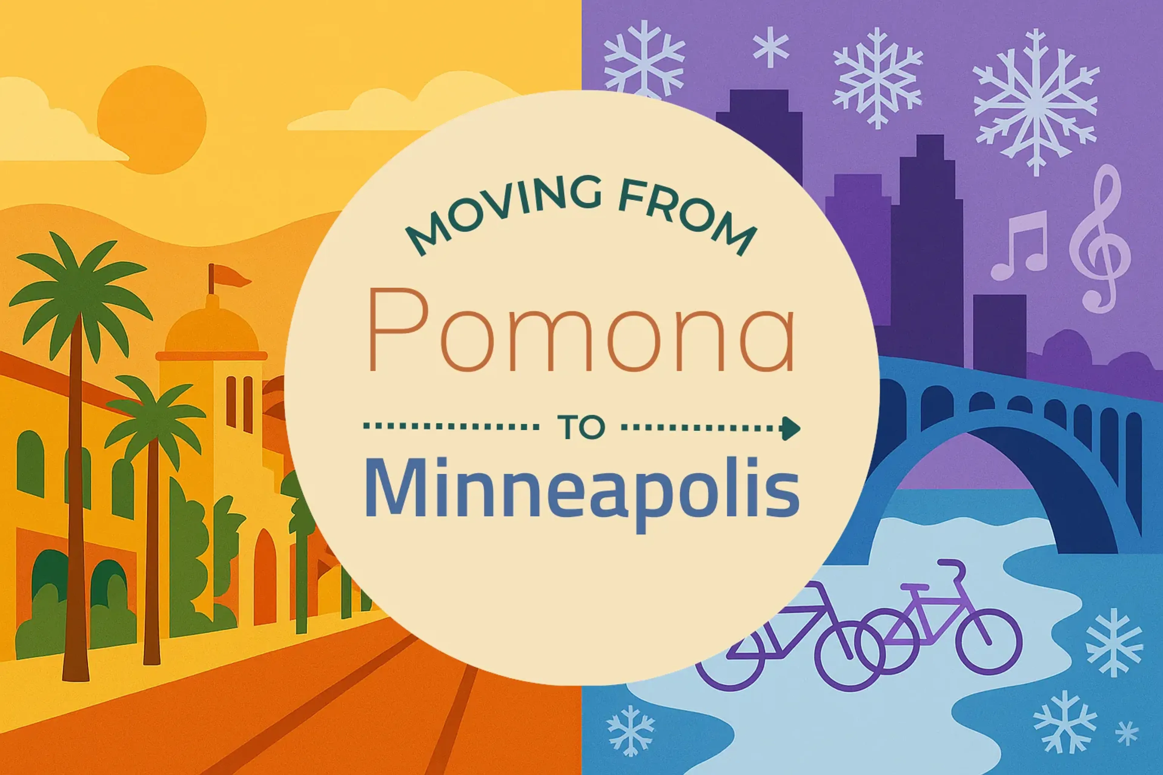 Side-by-side comparison of Pomona to Minneapolis moving companies