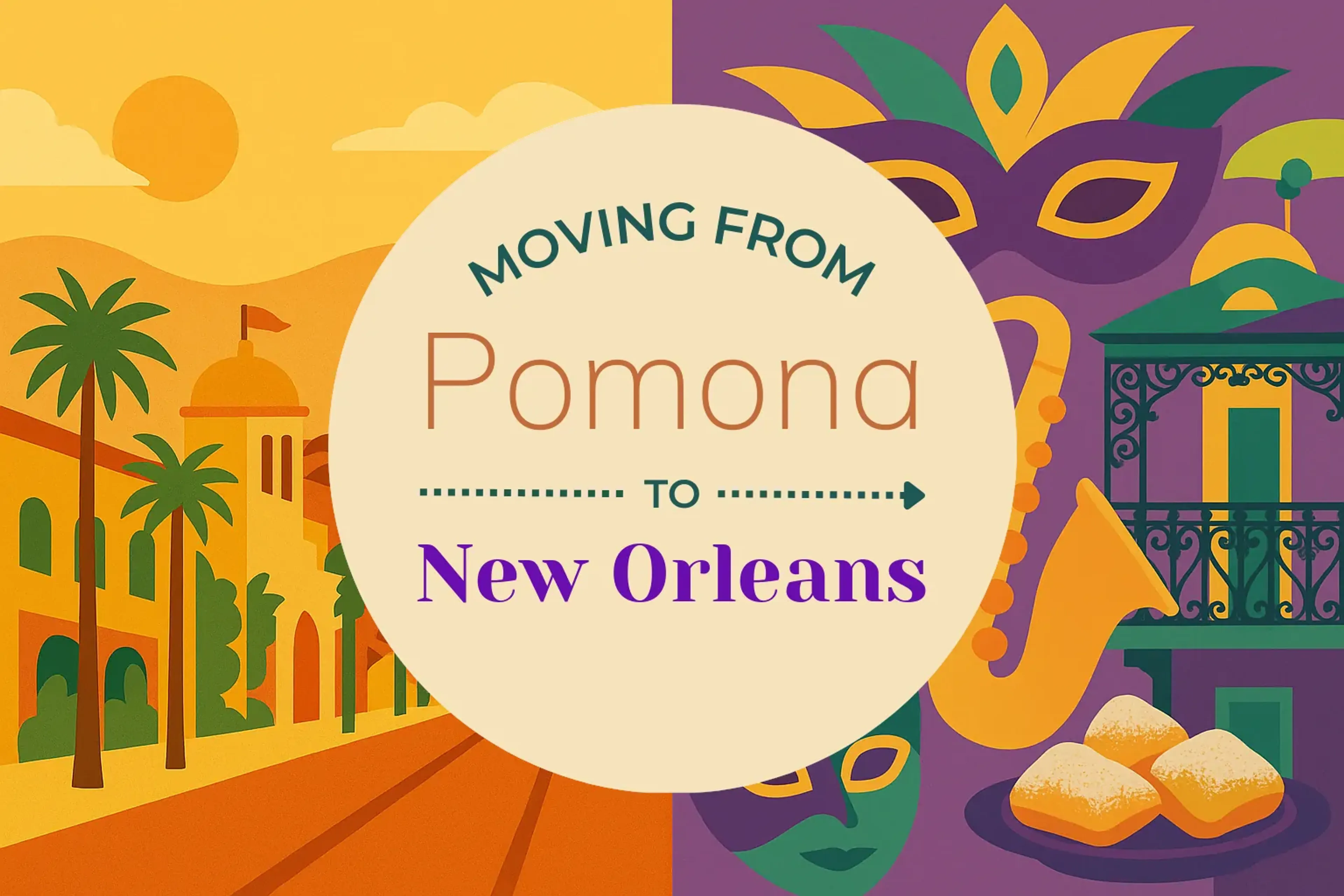 Side-by-side comparison of Pomona to New Orleans moving companies