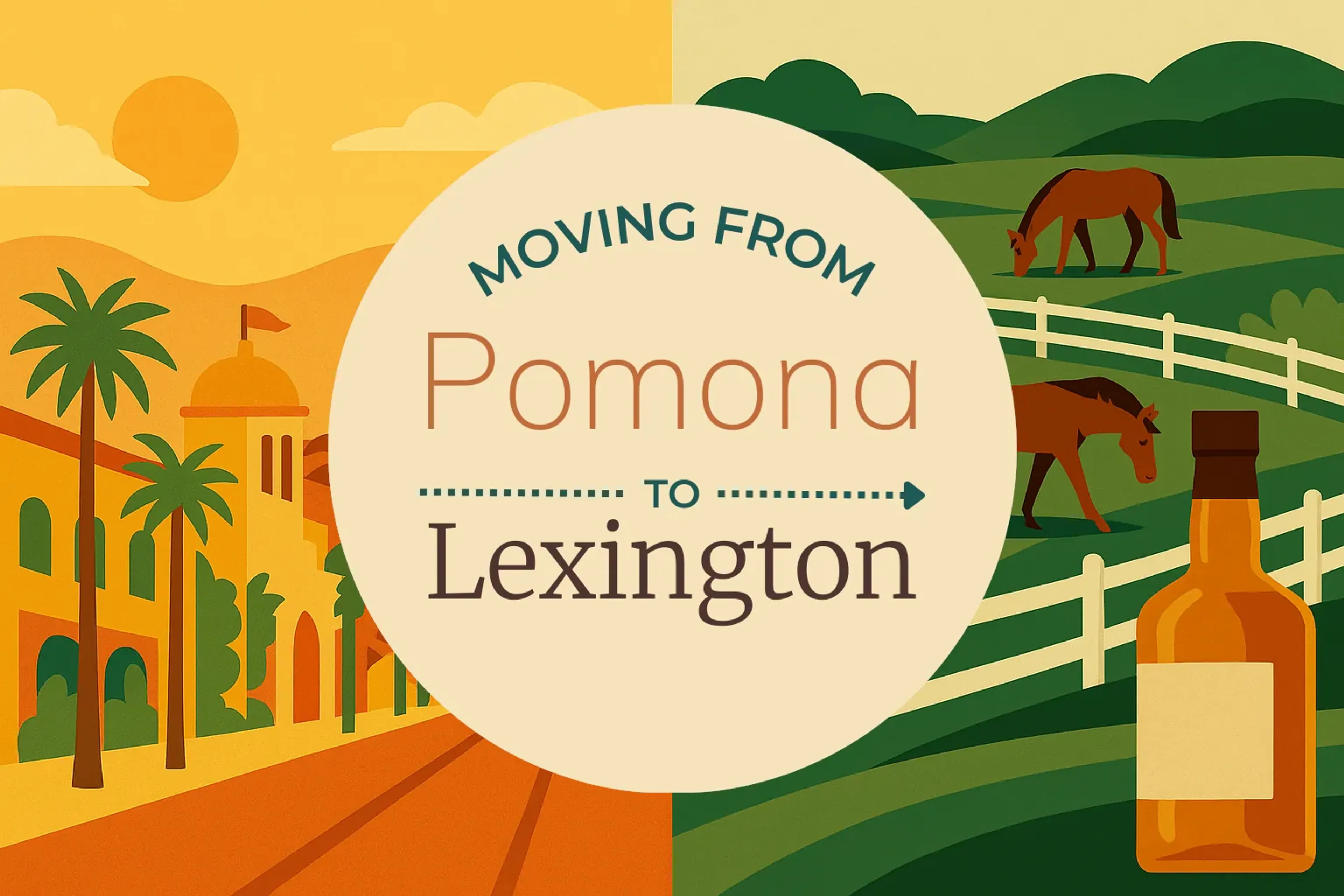 Side-by-side comparison of Pomona to Lexington moving companies
