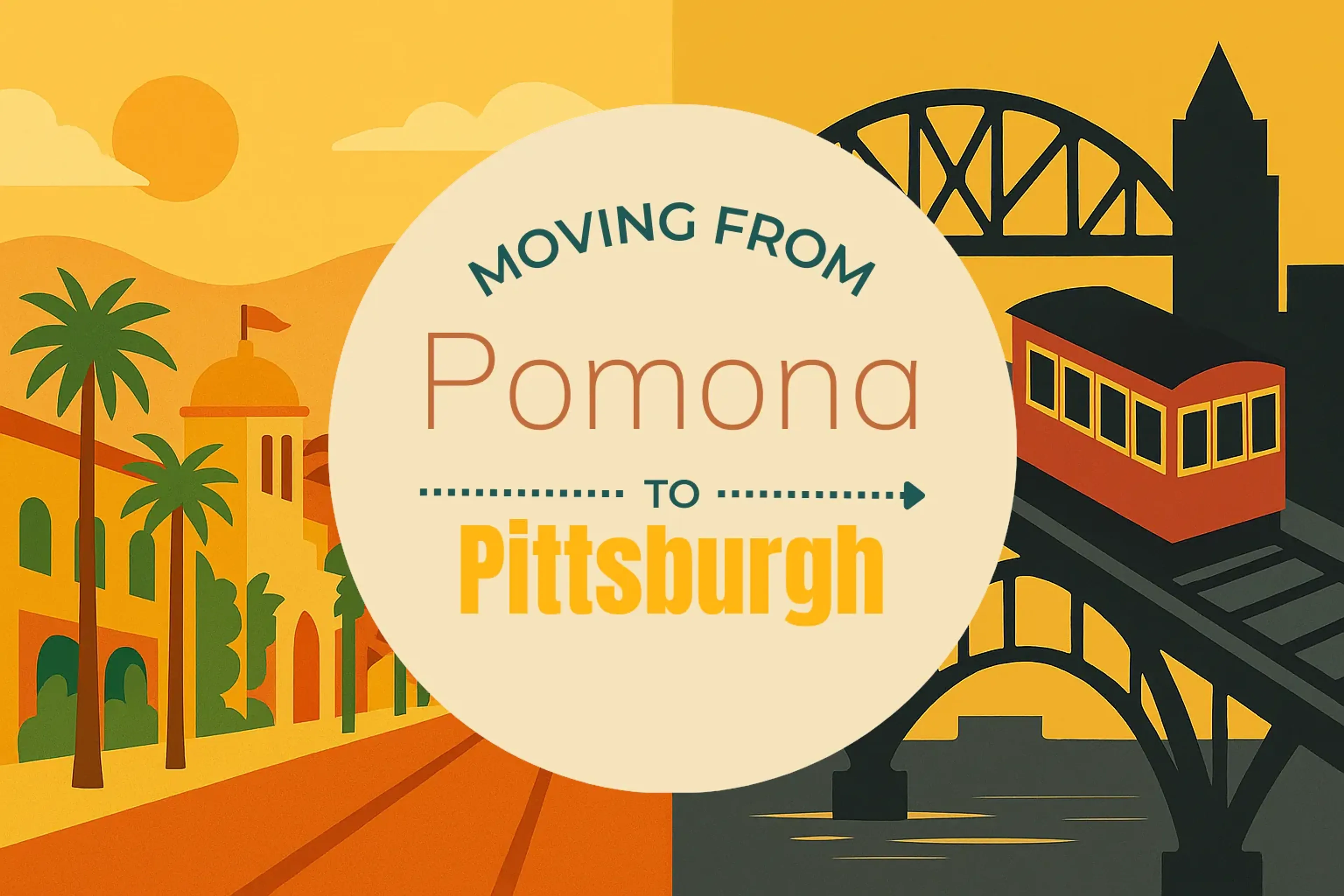Side-by-side comparison of Pomona to Pittsburgh moving companies