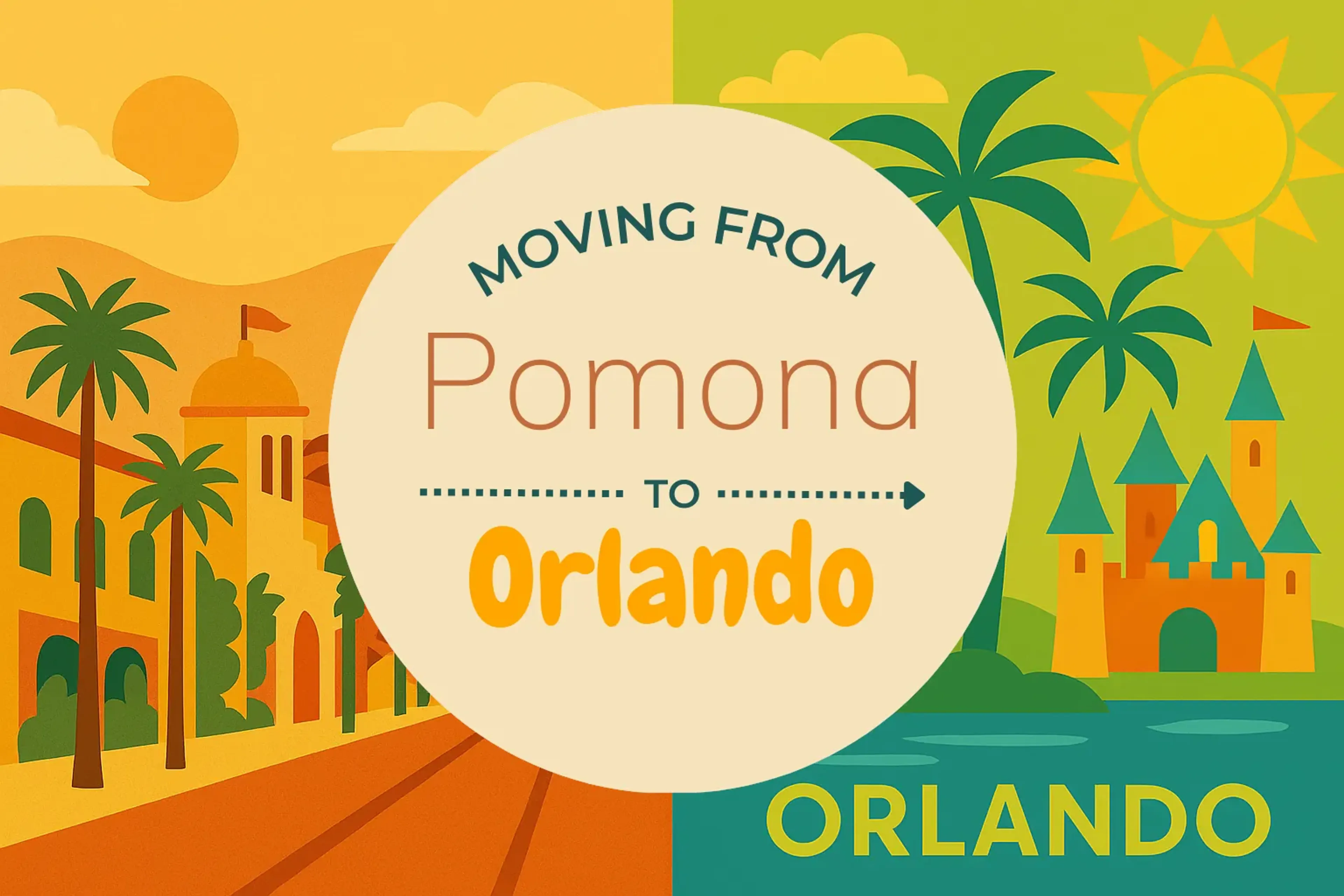 Side-by-side comparison of Pomona to Orlando moving companies