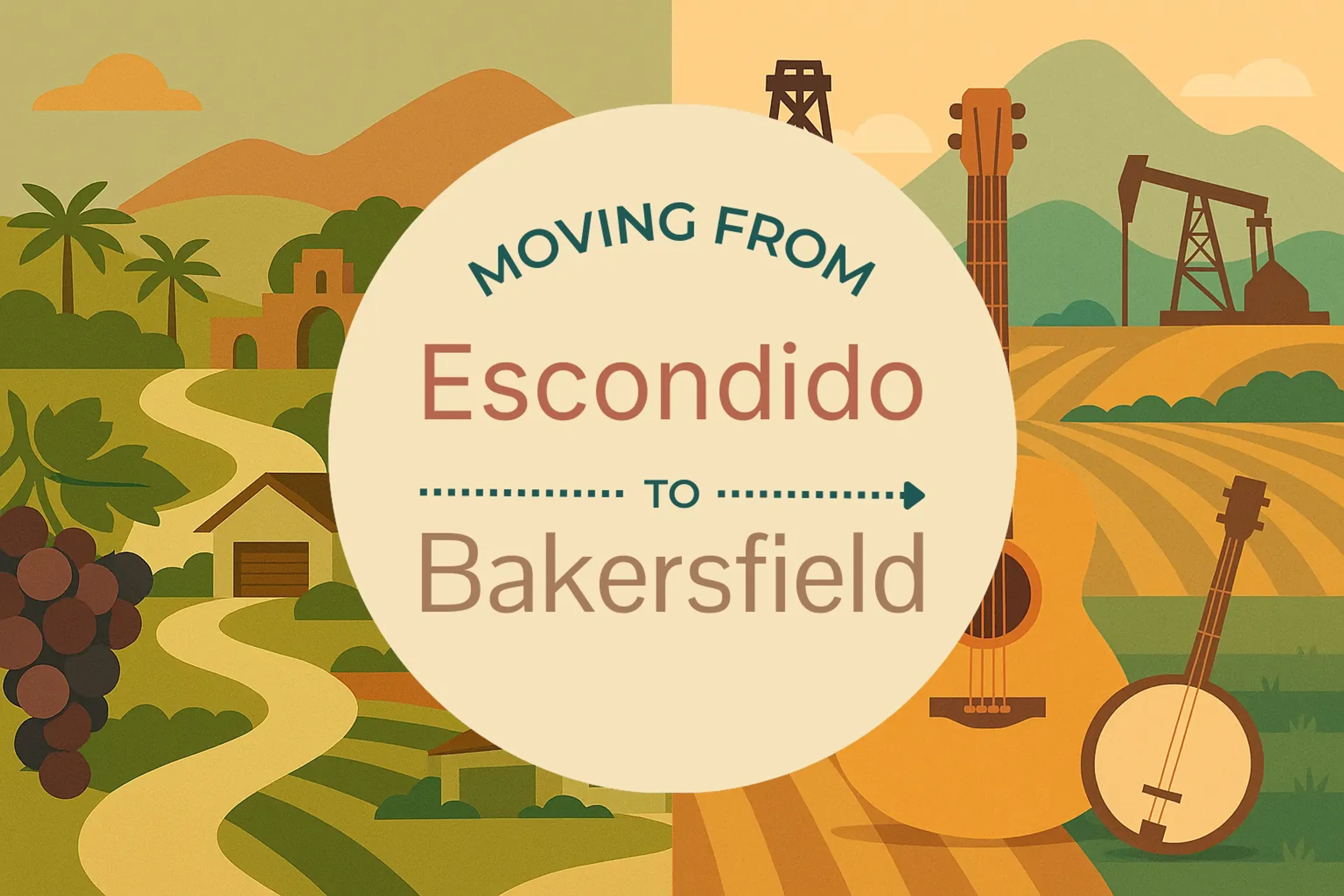 Escondido to Bakersfield featured image