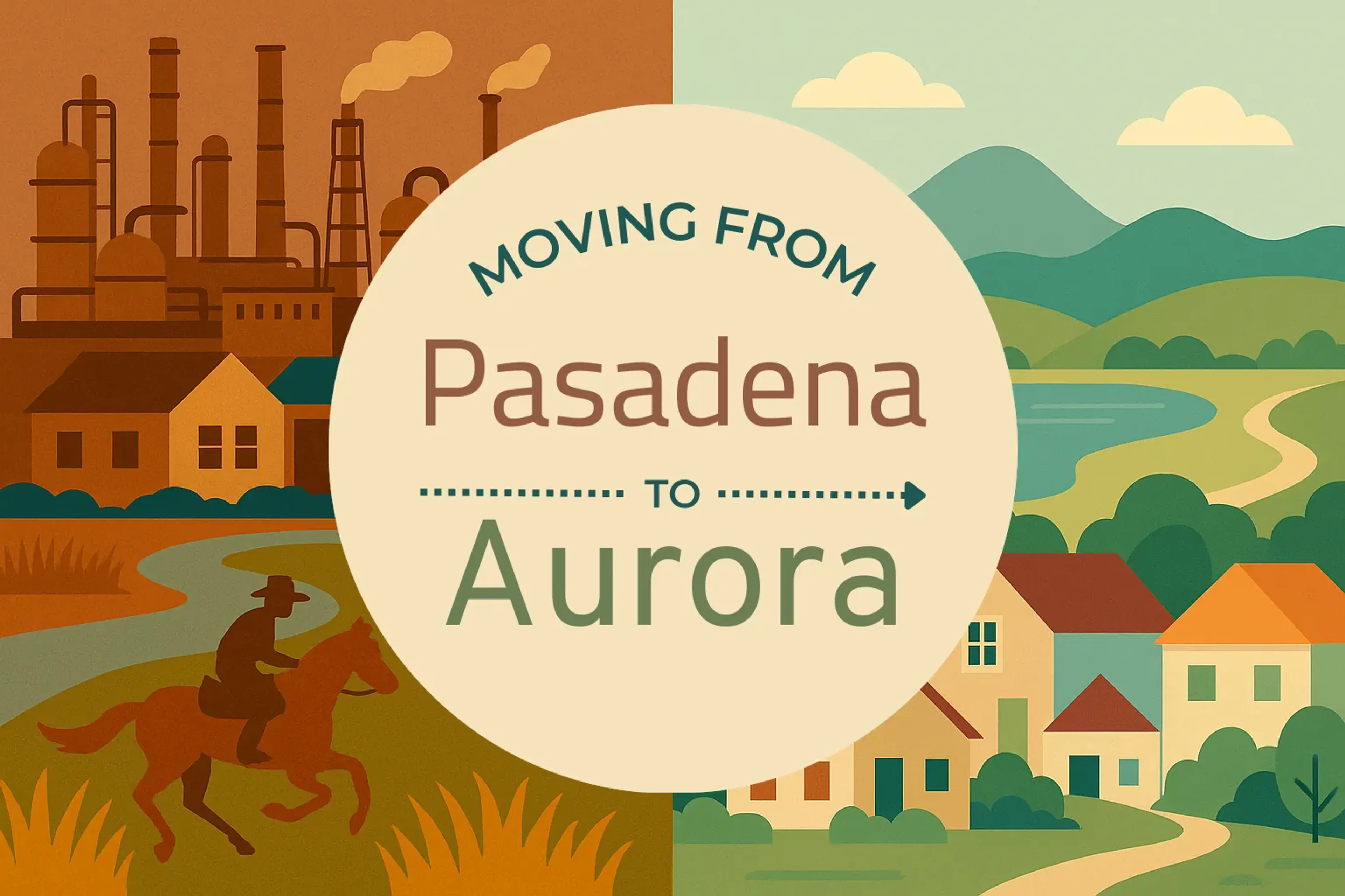 Side-by-side comparison of Pasadena to Aurora moving companies