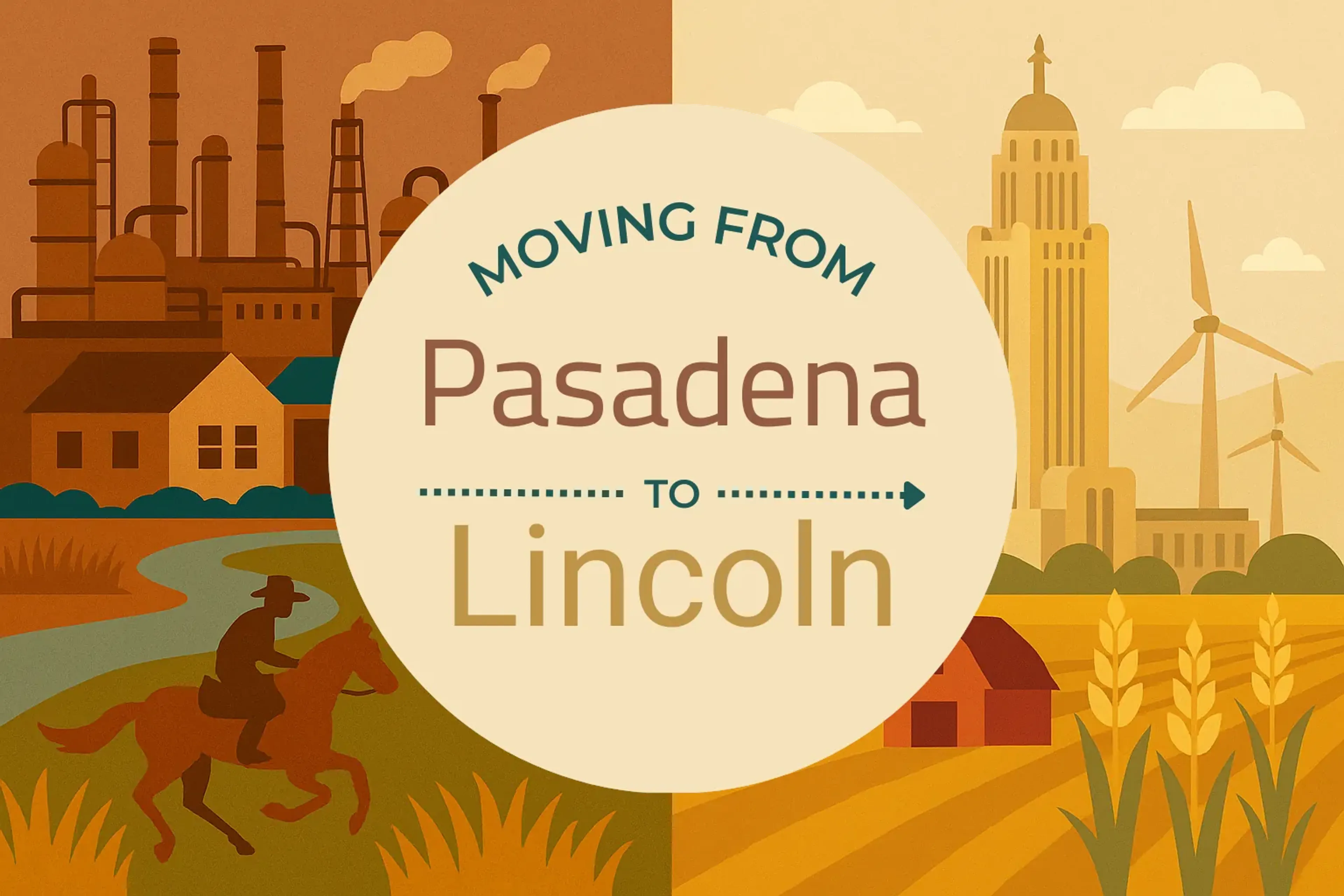 Side-by-side comparison of Pasadena to Lincoln moving companies