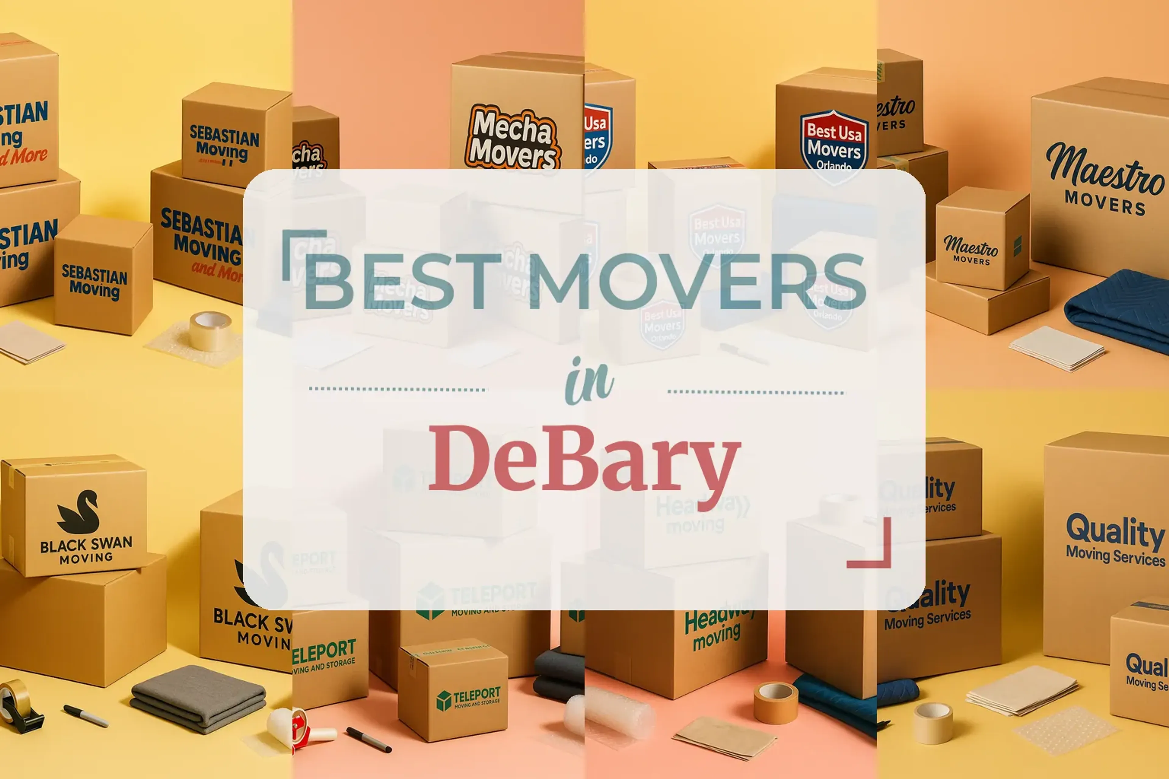 Side-by-side comparison of DeBary moving companies